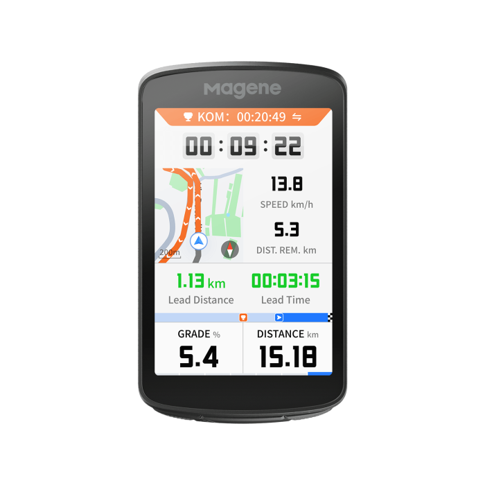 Ciclocomputador GPS inteligente MAGENE C706