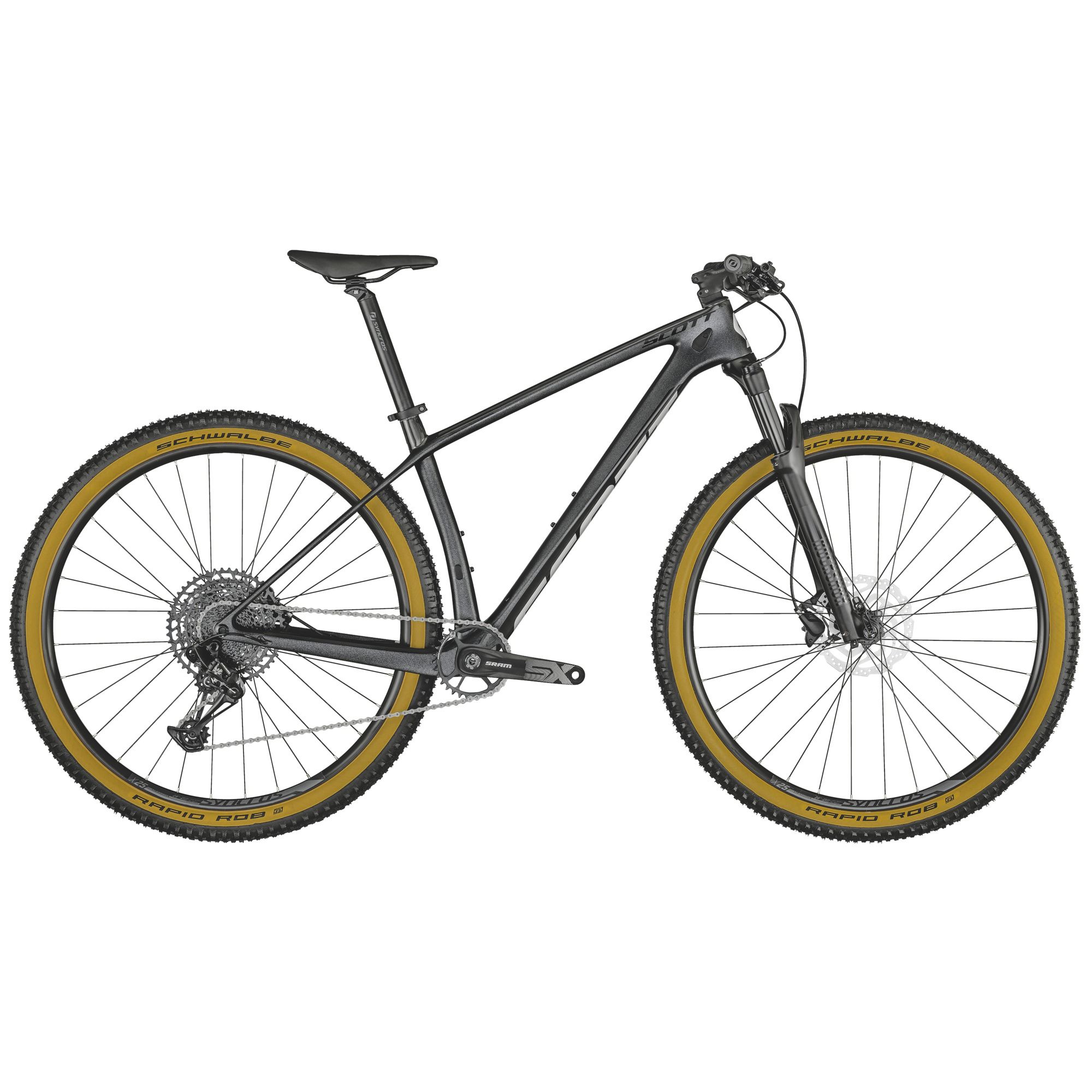 Bicicleta de Montaña Carbono SCOTT SCALE 940 GRANITE NEGRO