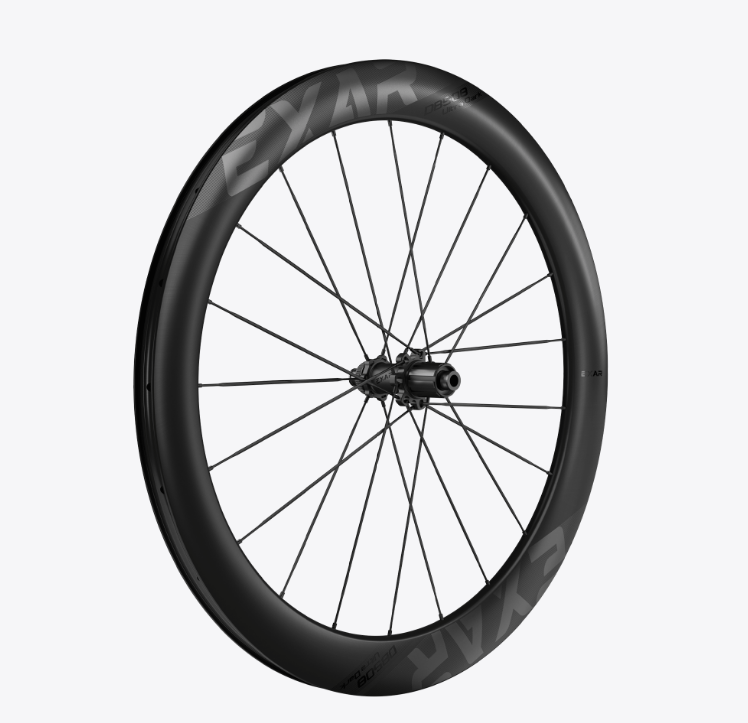 Juego de ruedas de fibra de carbono EXAR Serie UltraDark