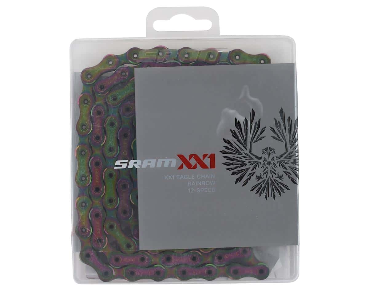 Cadena SRAM XX1 Eagle 12V 126 Links Raibow