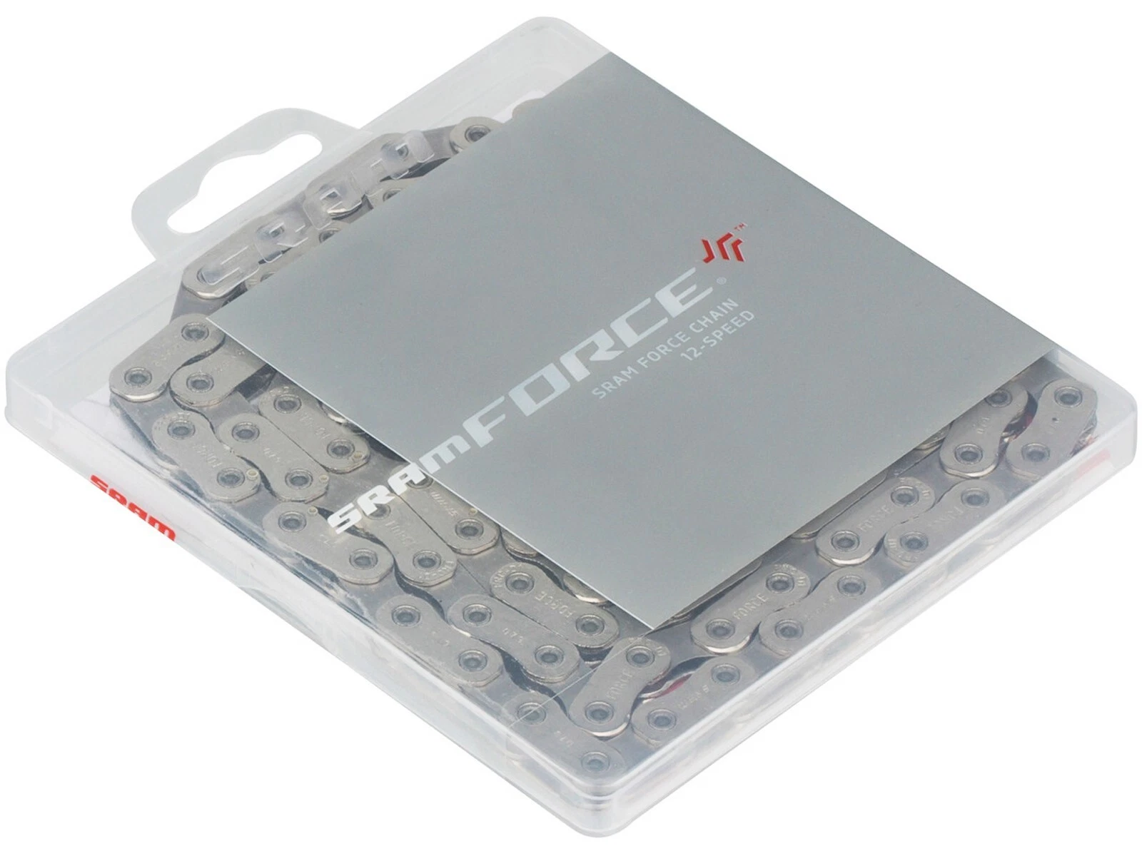 Cadena SRAM Force 12sp, 120 Links, Flattop, Plata