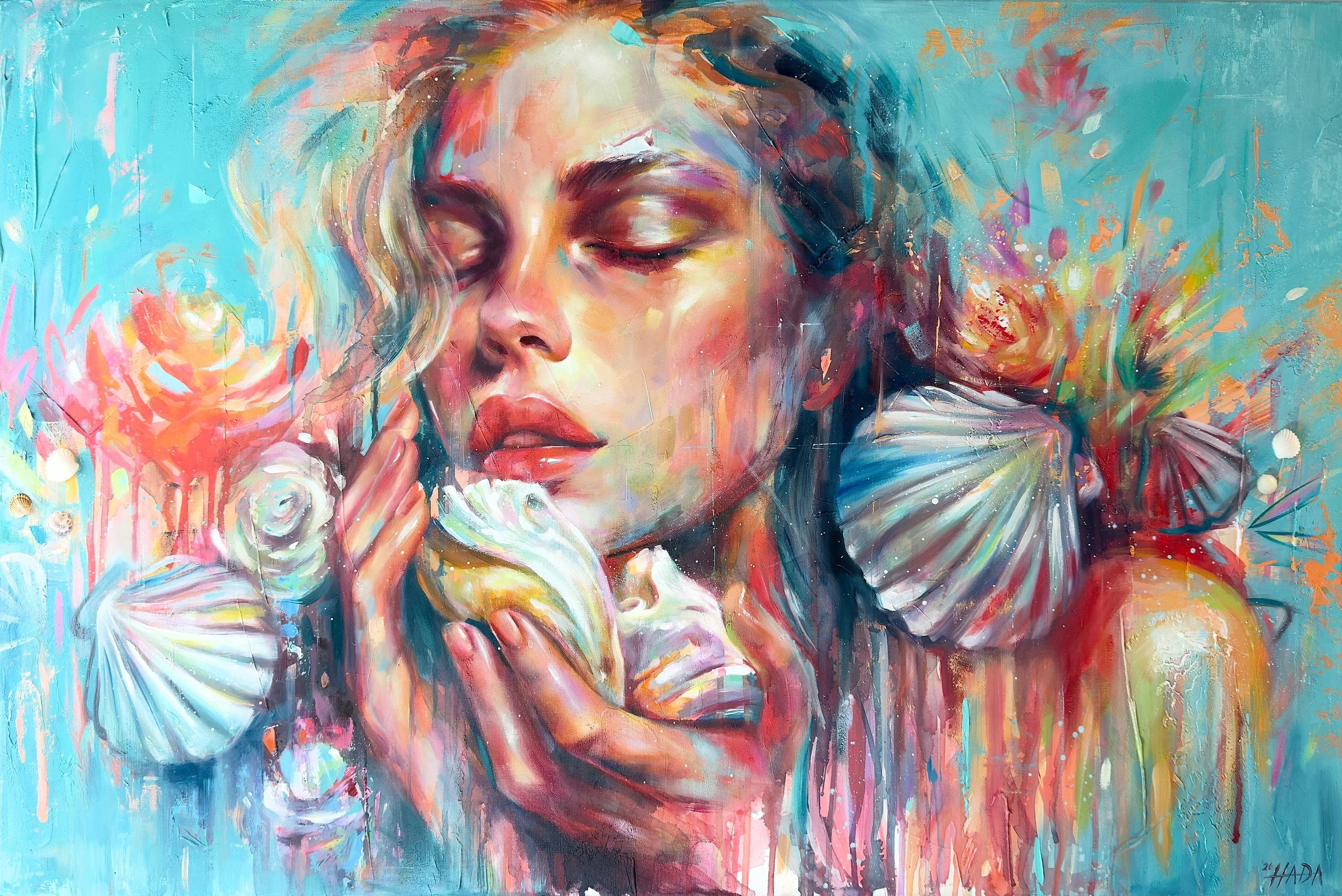 "Mother, I found a treasure" 