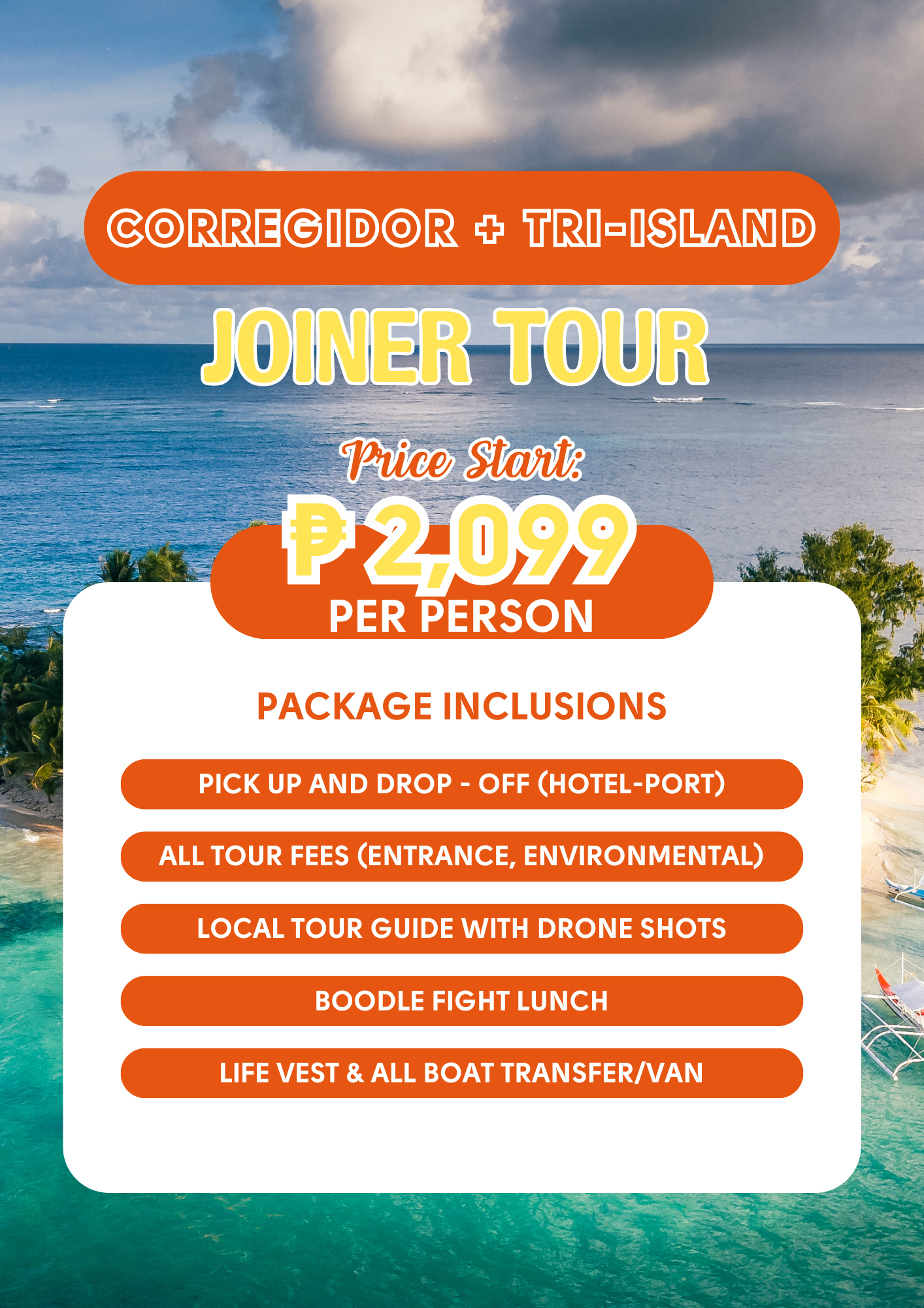 Corregidor + Tri-Island Joiner Tour