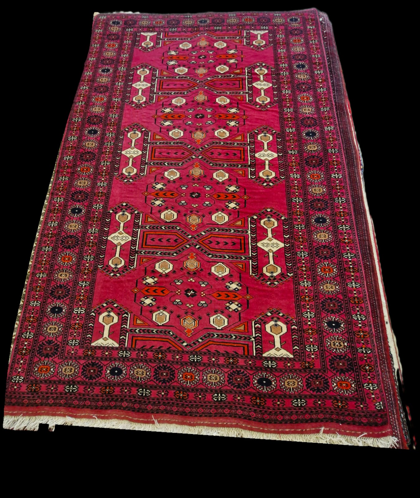 Tapis oriental rouge