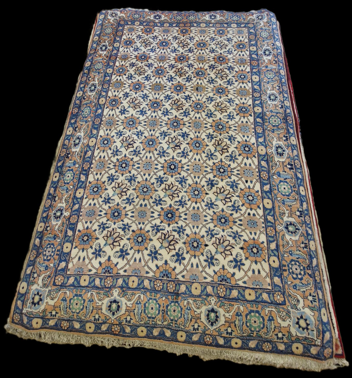 Tapis oriental floral