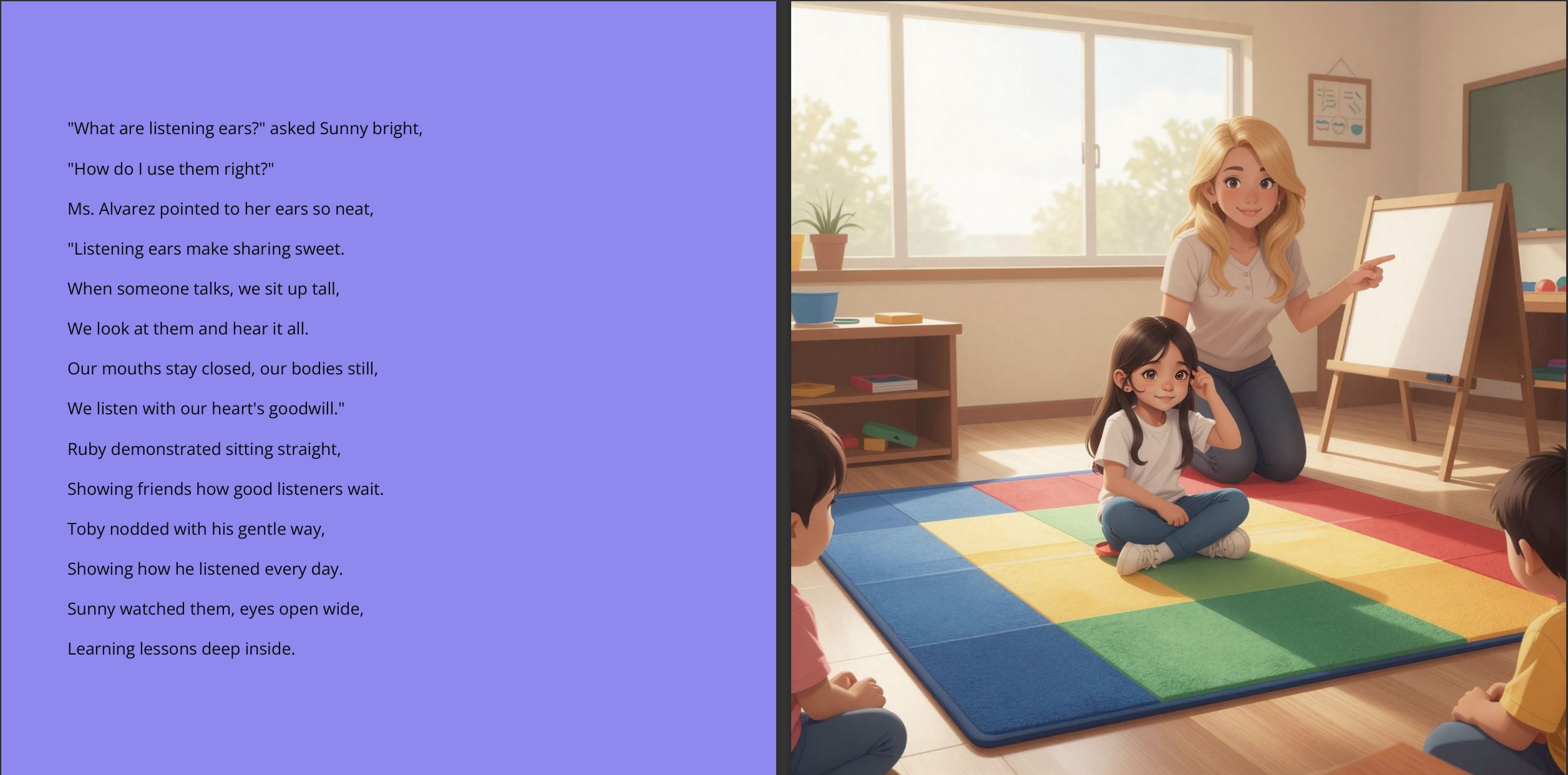 Sunny Sprouts School Days: Sunny’s Listening Ears