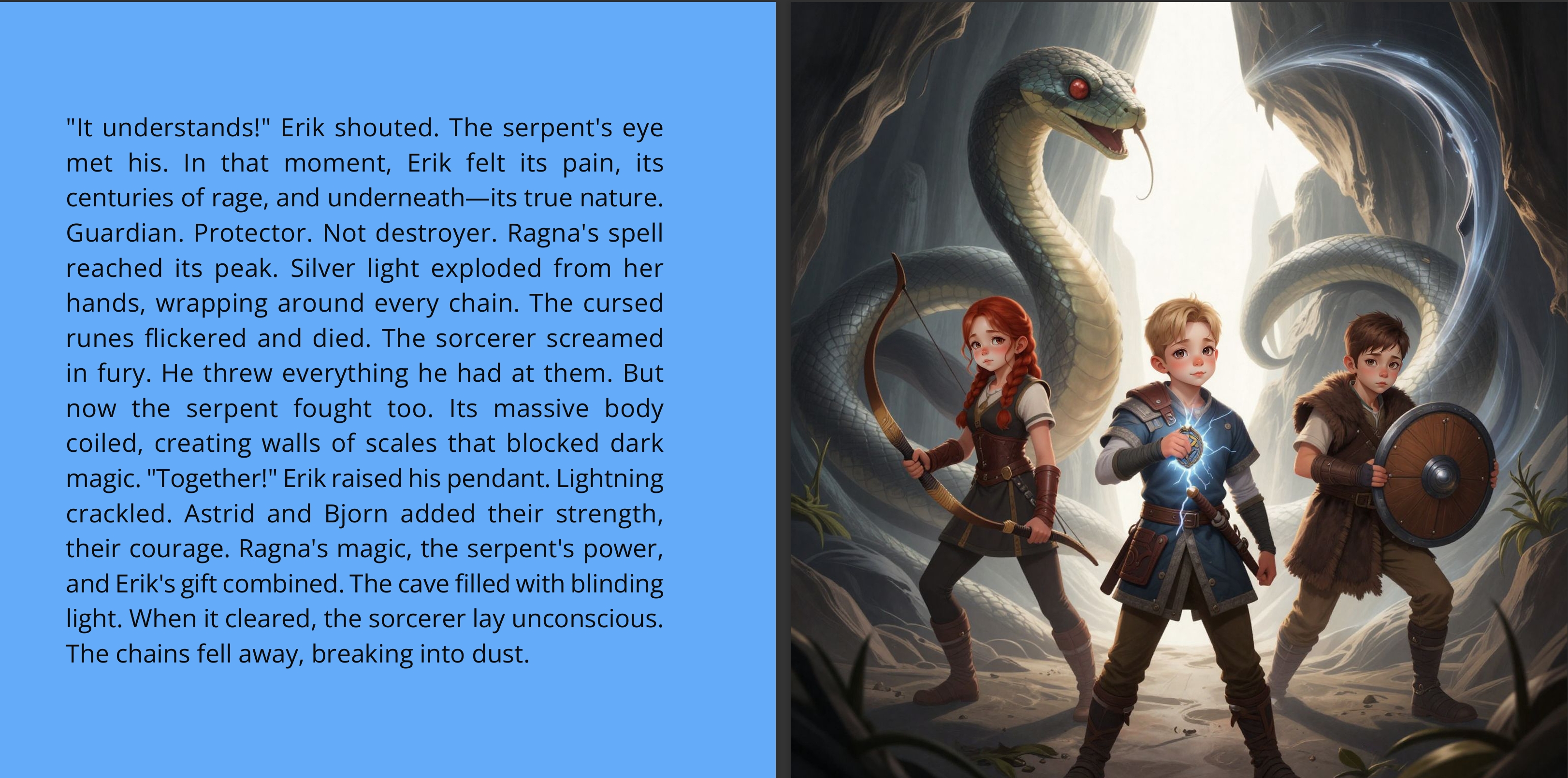 Erik and the Serpent of the Frozen Sea