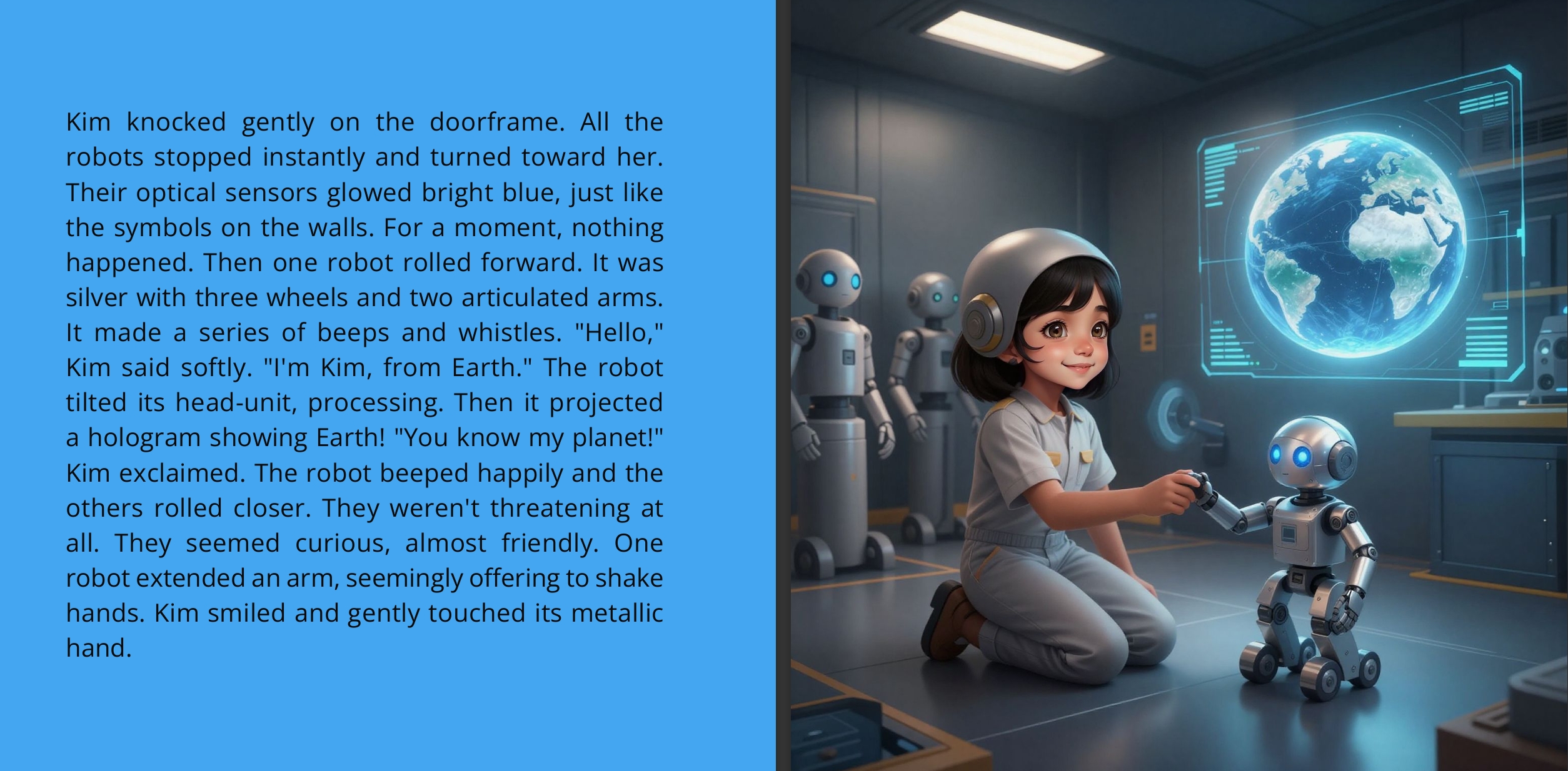  Kim’s Space Adventure   The Alien Station Discovery