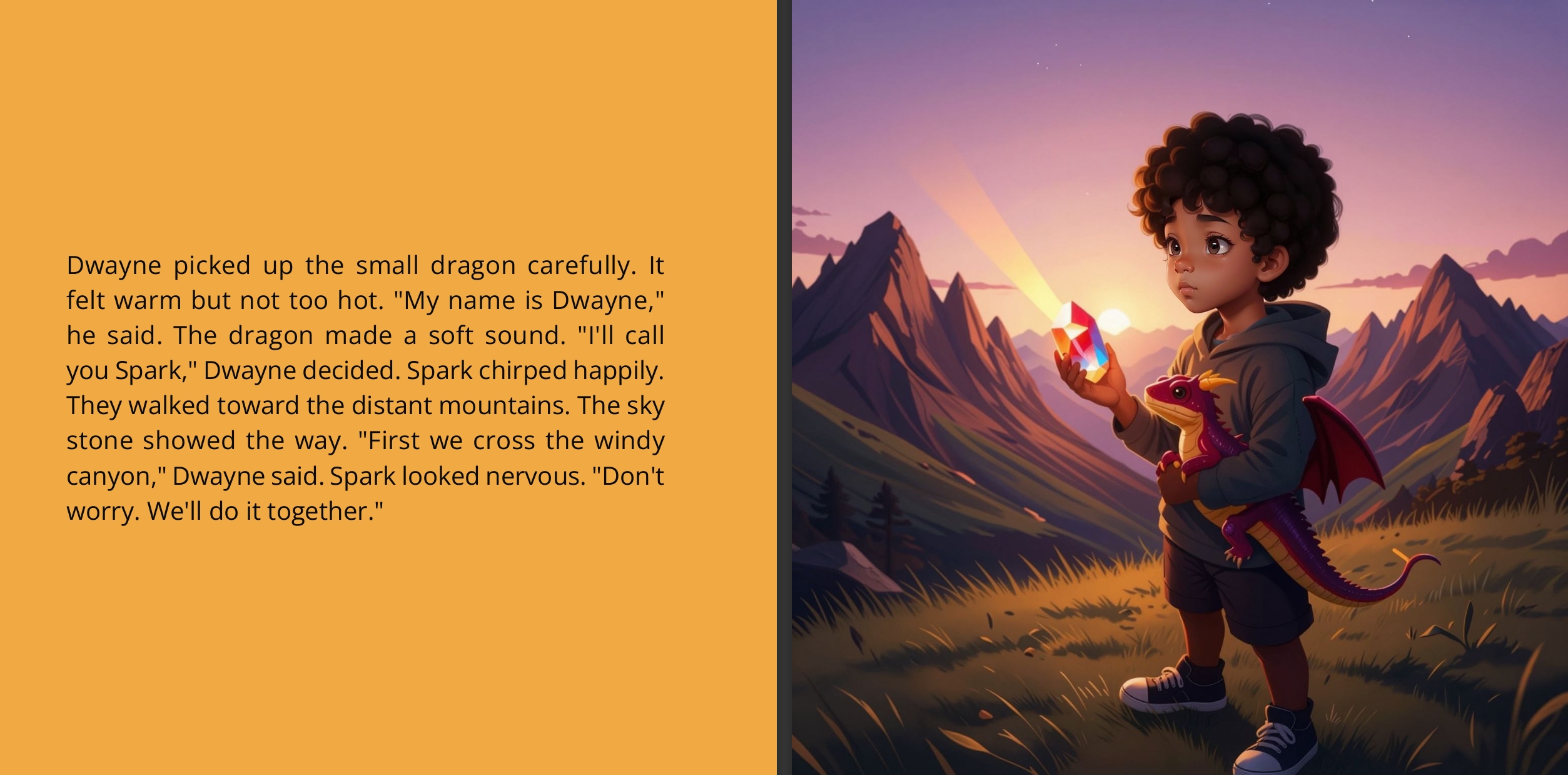 Dwayne and the Meteor Dragon