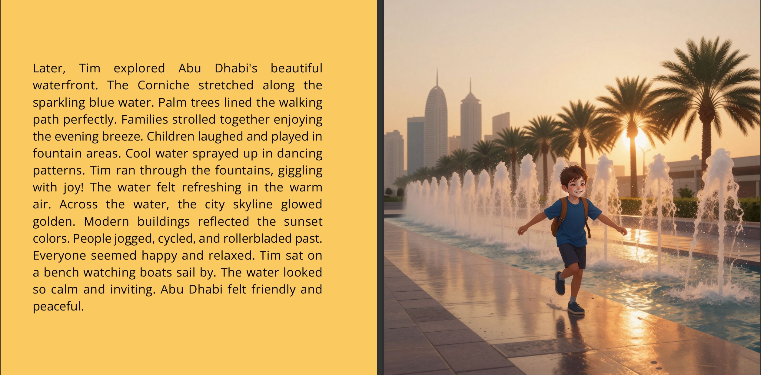 Tim´s Big Adventure in United Arab Emirates