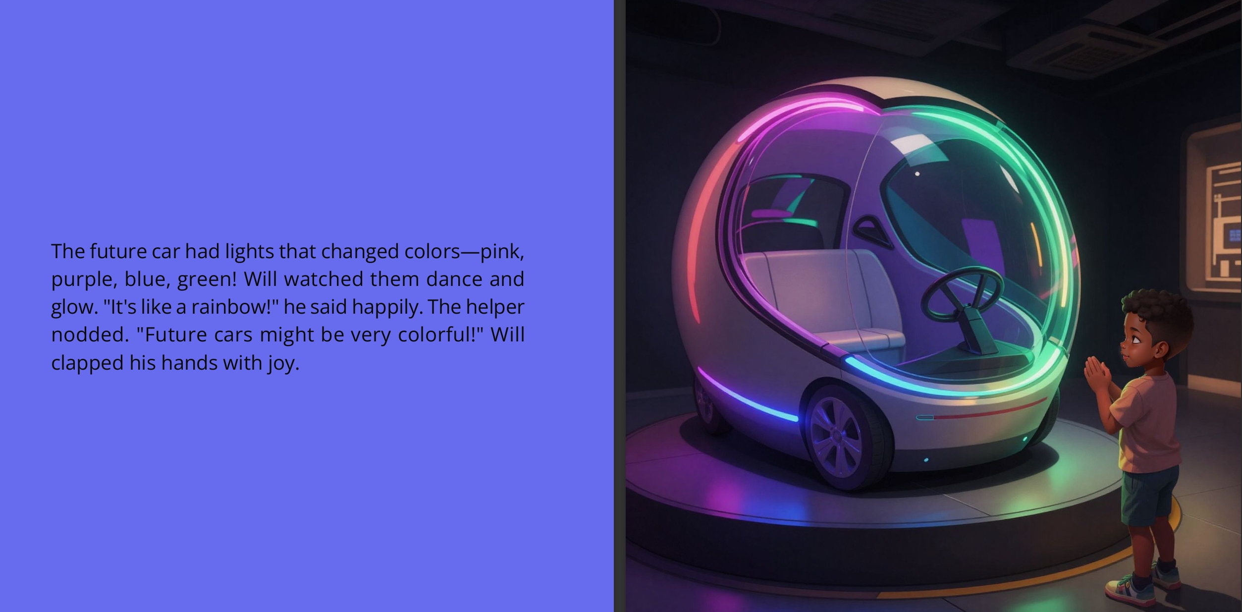 Will´s Big Day at the Car Exhibition