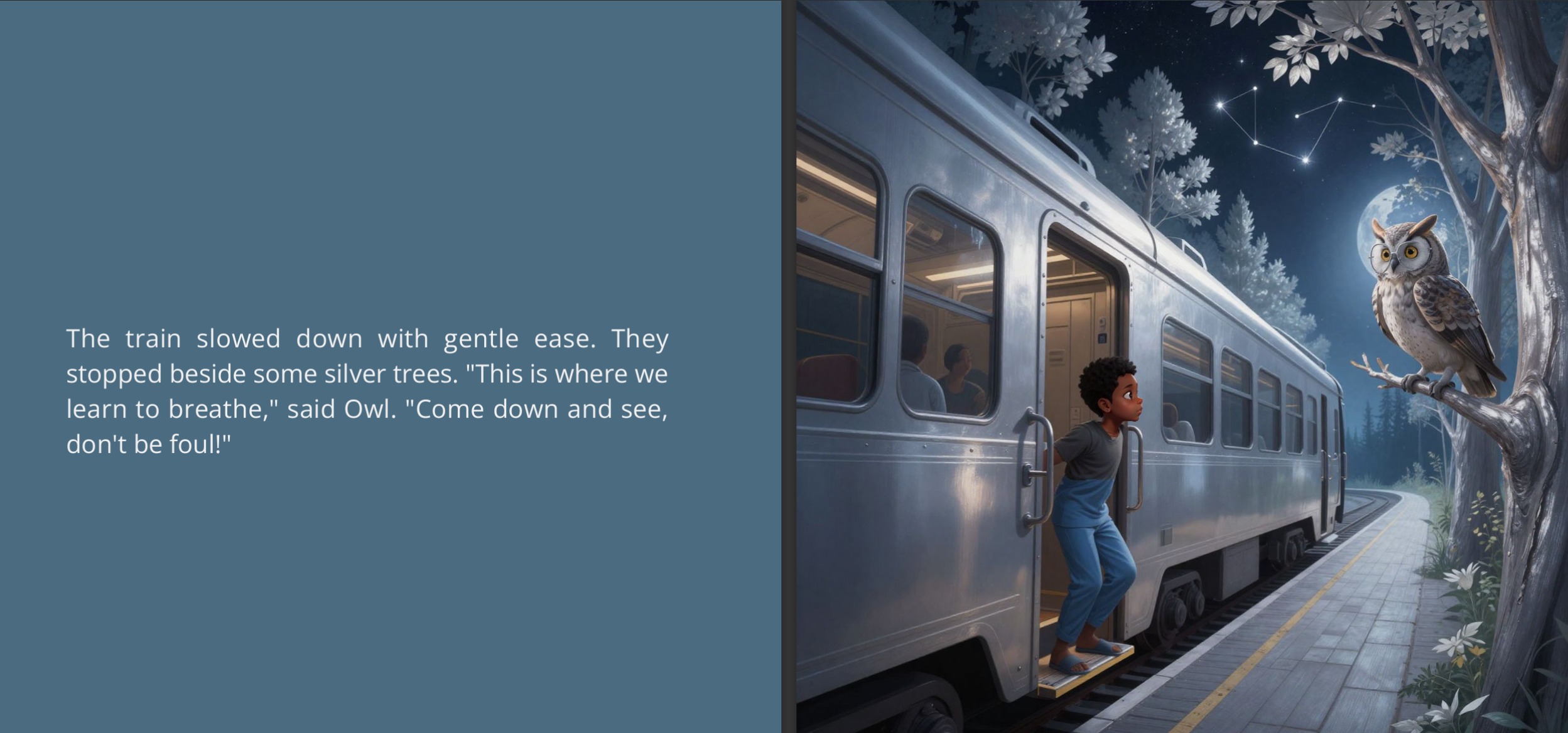 The Night Train of Quiet Dreams