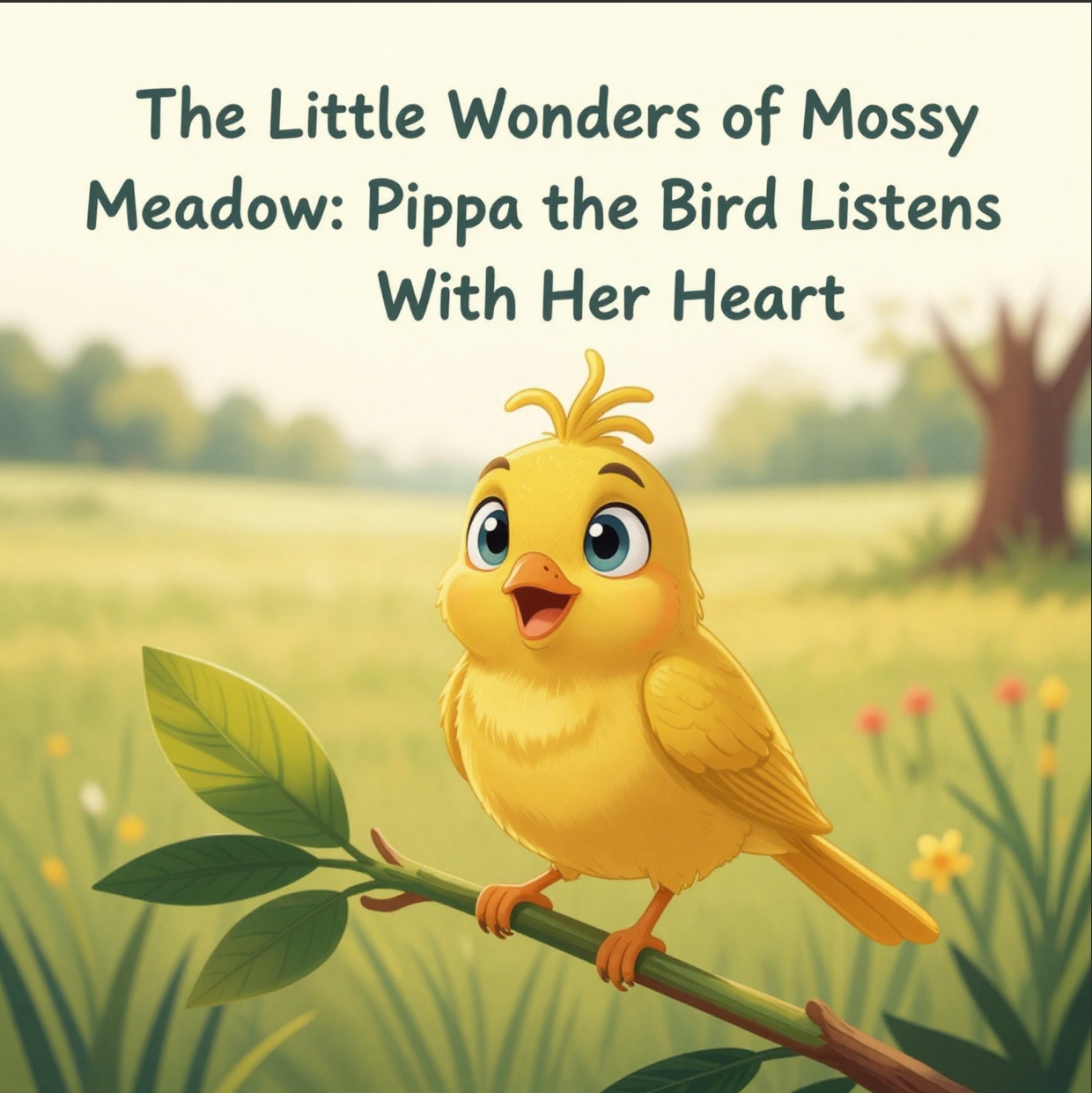The Little Wonders of Mossy Meadow: Pippa the Bird Listens With Her Heart