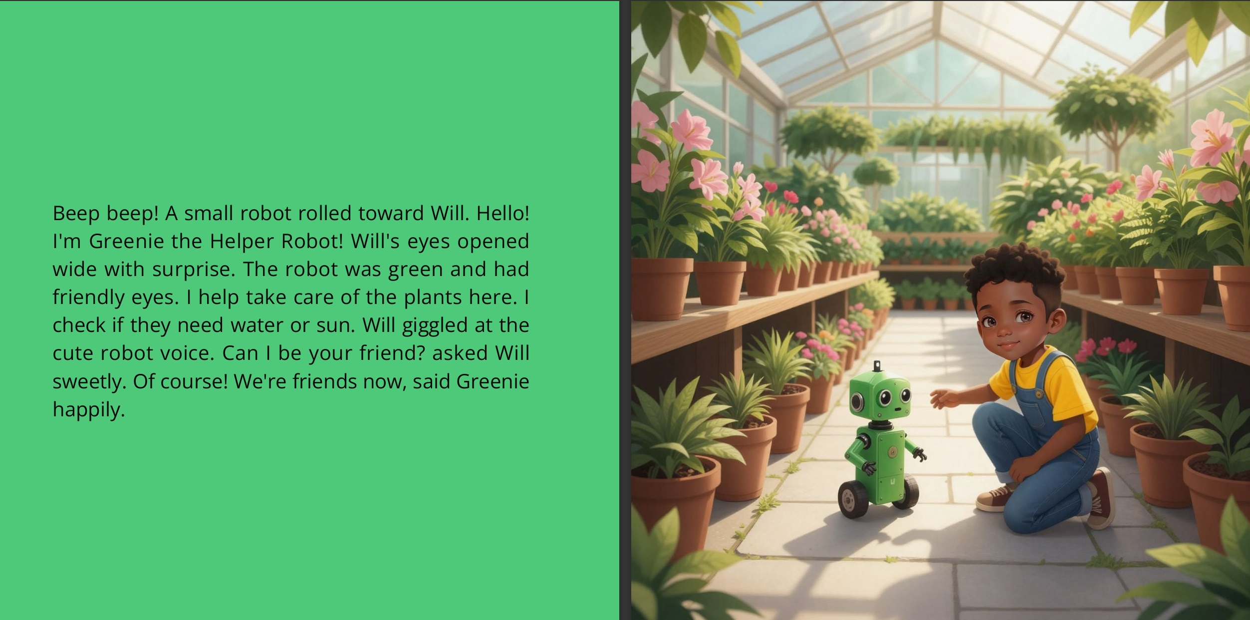 Will’s Wonderful Adventure at the Green World Exhibition