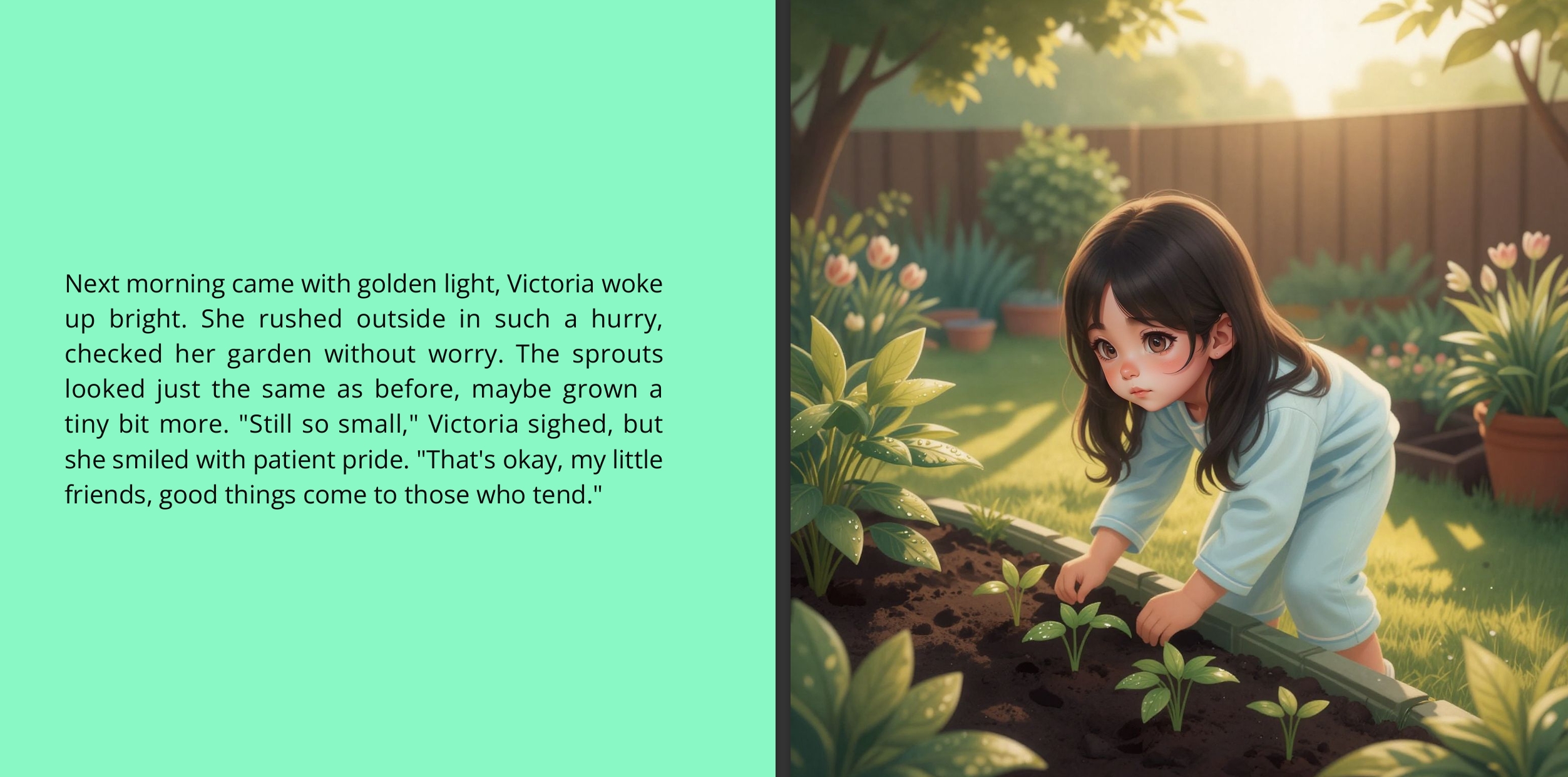 Victoria’s Garden Surprise