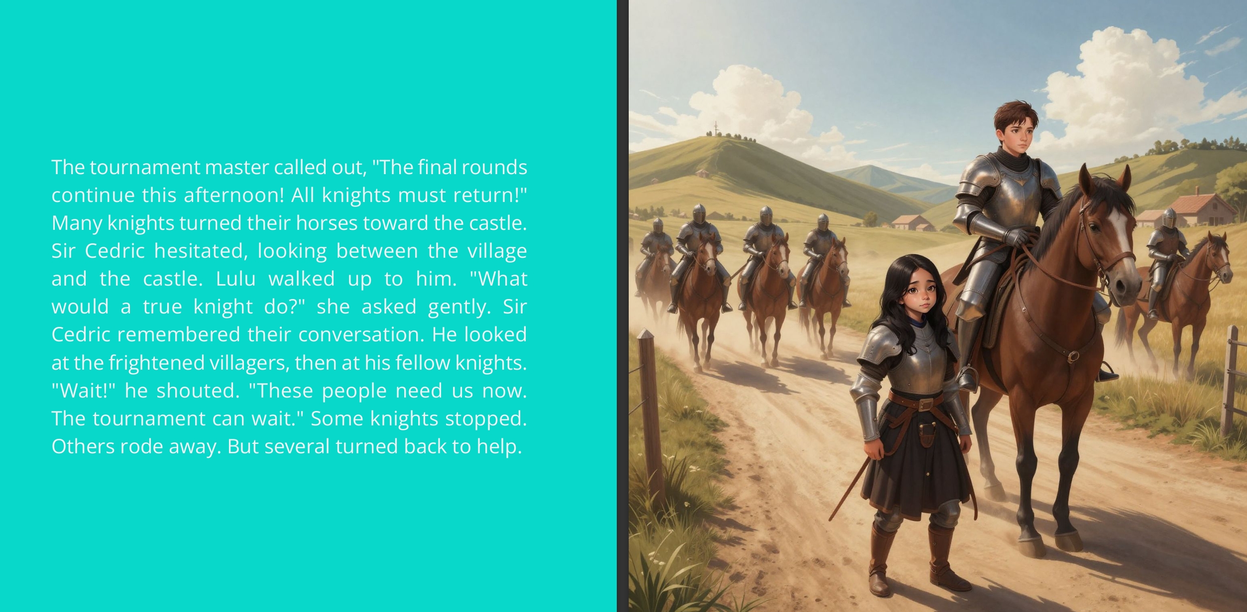 Lulu and the Knights of the Stone Castle