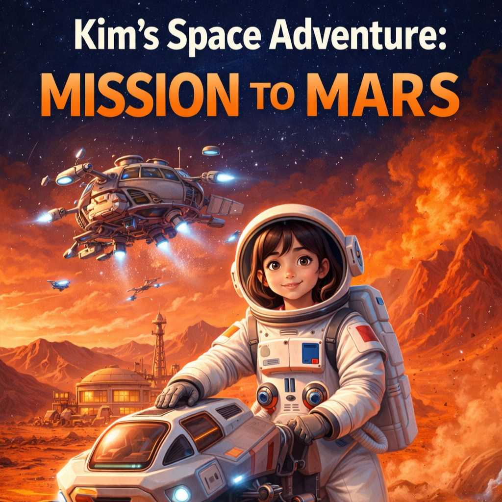Girl Kim’s Space Adventure: Mission to Mars