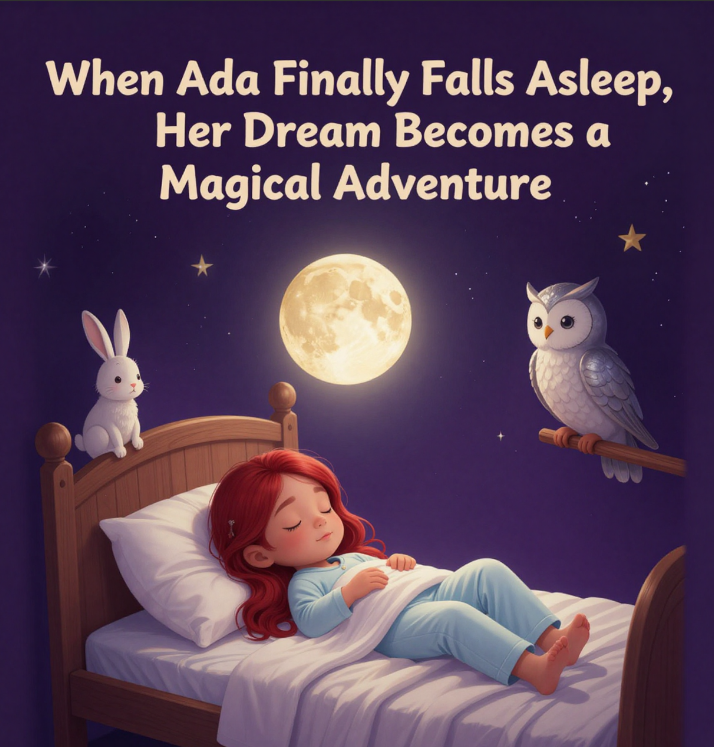 When Ada Finally Falls Asleep, Her Dream Becomes a Magical Adventure Part 2