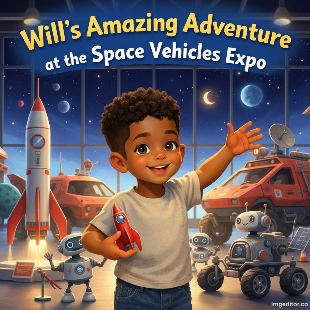 Will´s Amazing Adventure at the Space Vehicles Expo