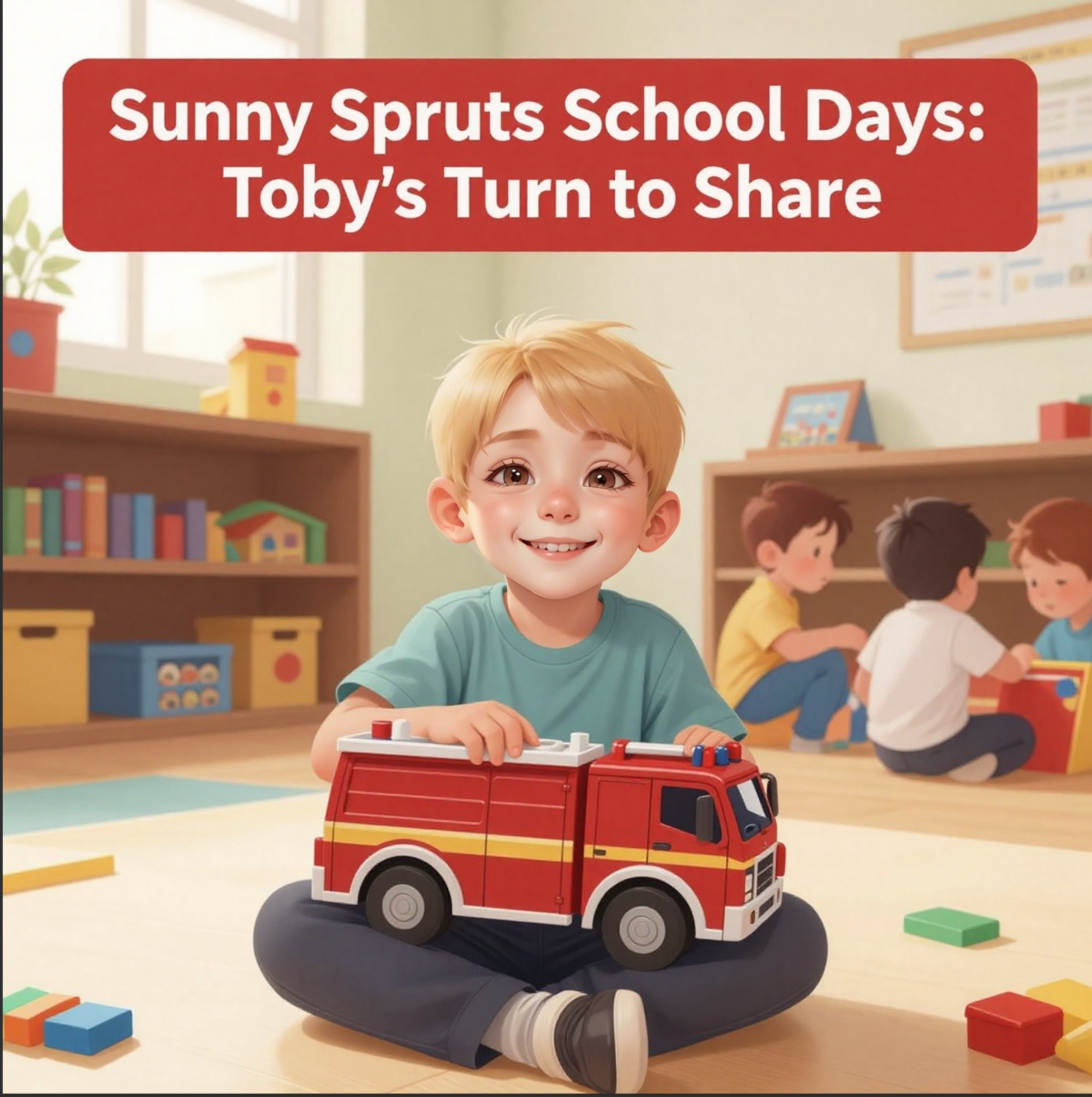 Sunny Sprouts School Days: Toby’s Turn to Share