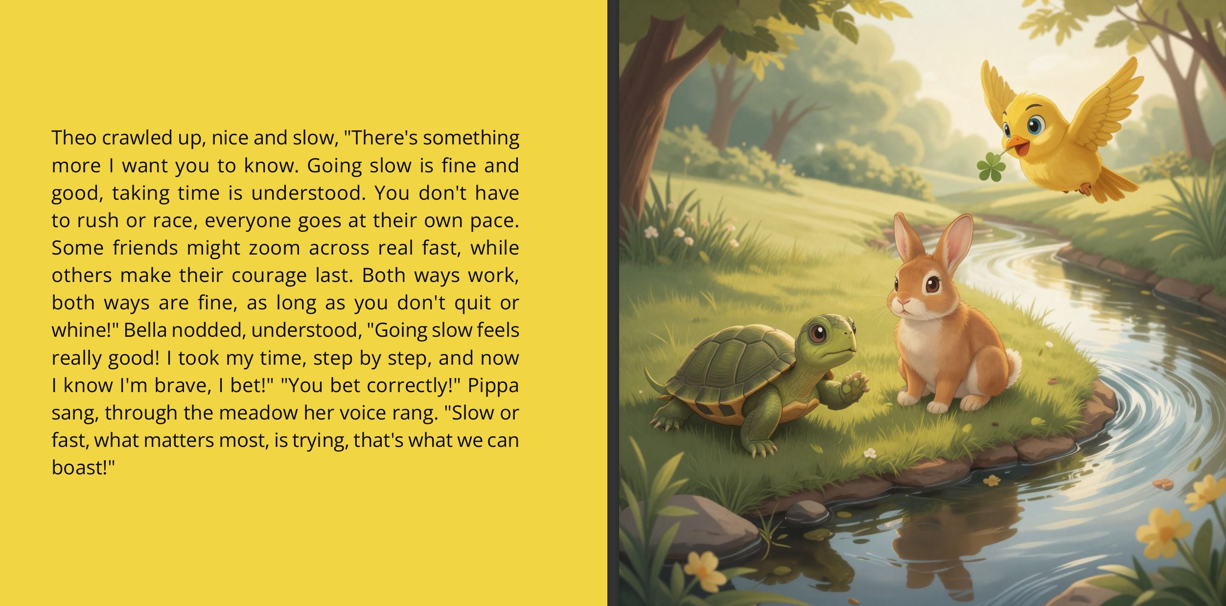 The Little Wonders of Mossy Meadow: Bella Bunny Finds Her Brave