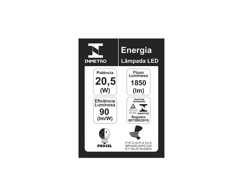 Lâmpada Led Tubular T8 20,5W 120CM G13 6500K