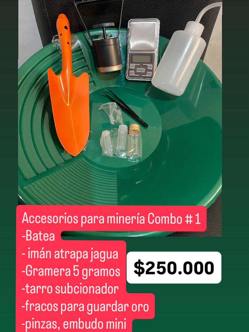 Accesorios para mineria Combo 1
