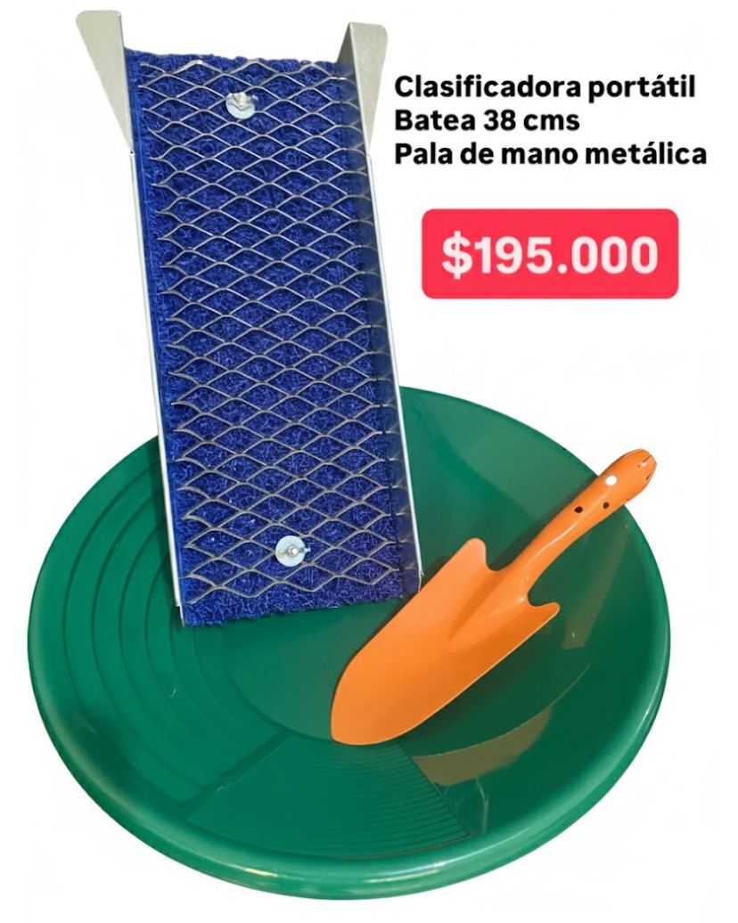 Kit Clasificador de Oro Portátil