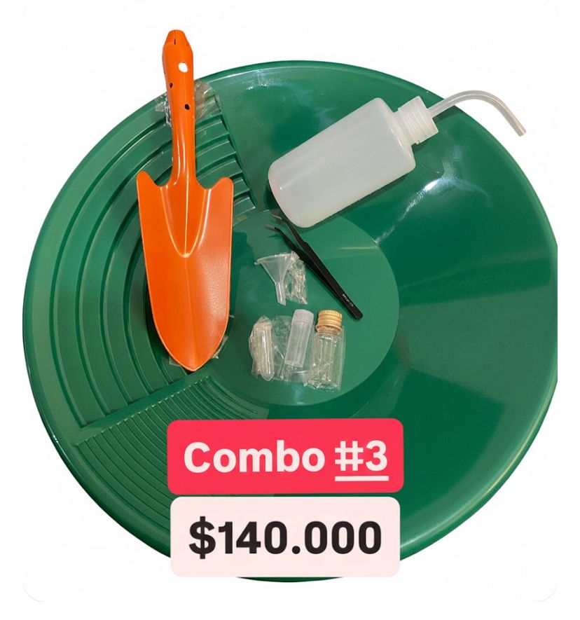 Batea Plástica Concentradora para Minería Artesanal 