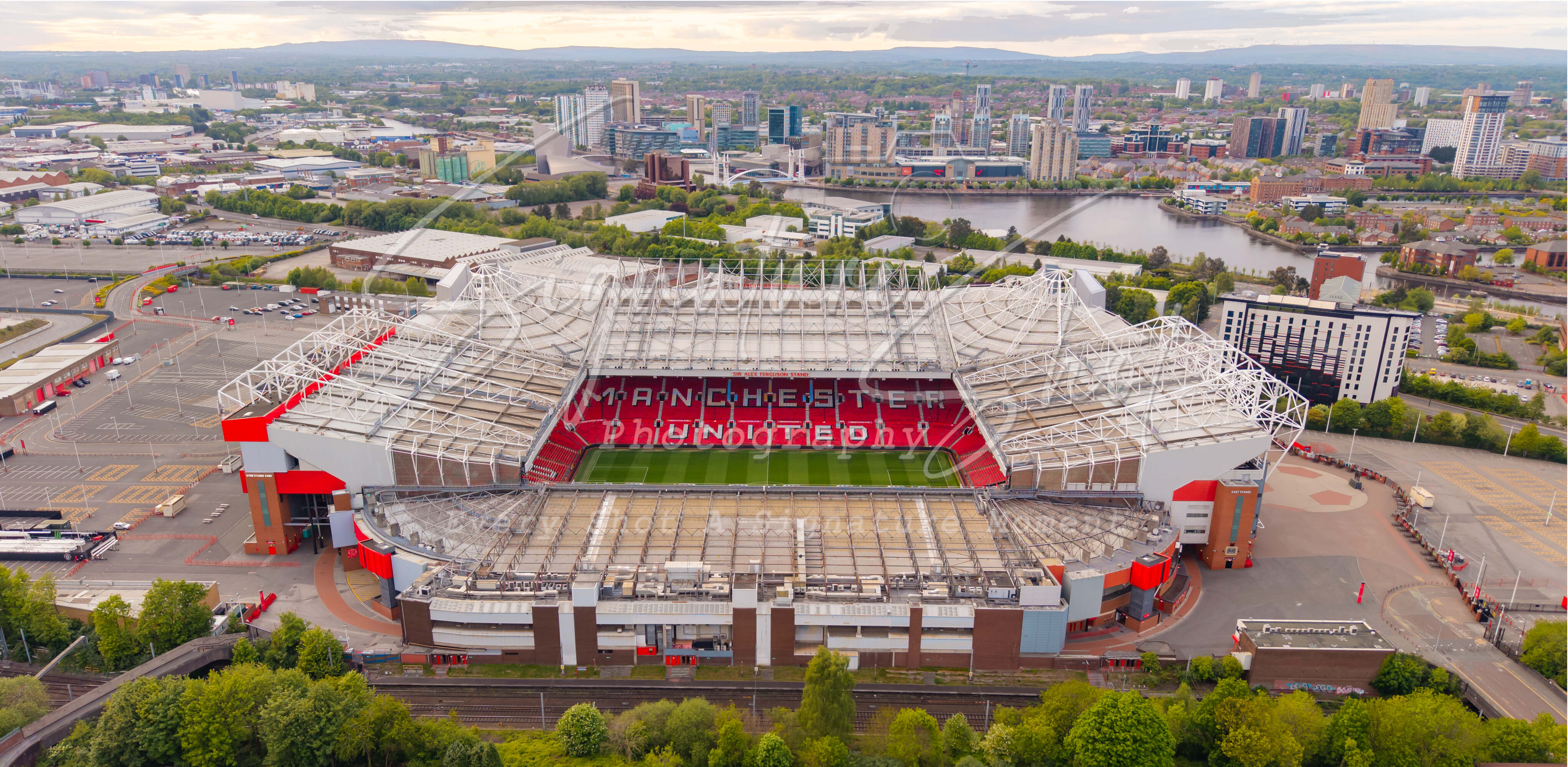 Manchester United FC | Old Trafford Football Stadium | Fine Art Print