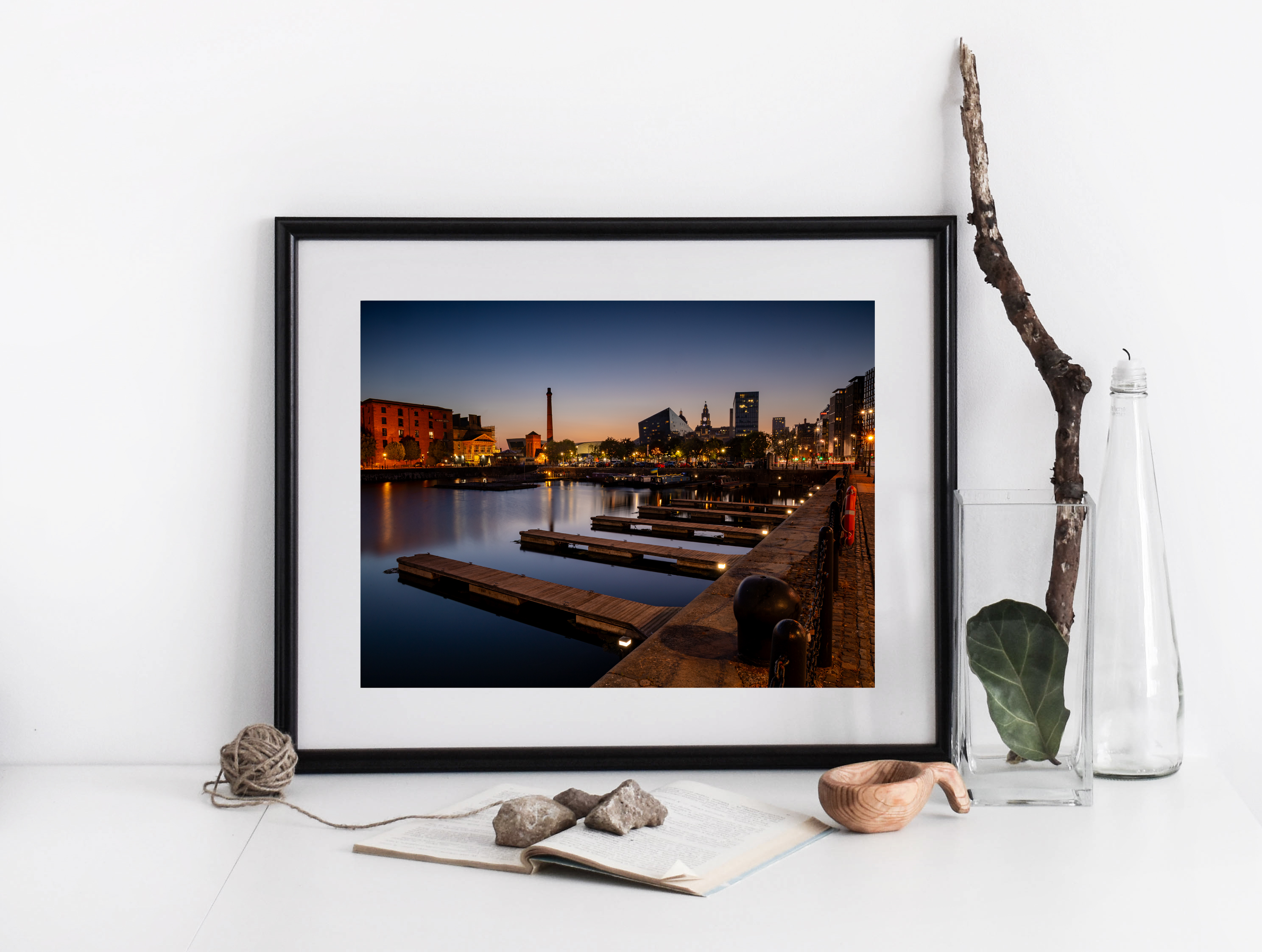 Liverpool's  Skyline At  Twilight | Cityscape  Print