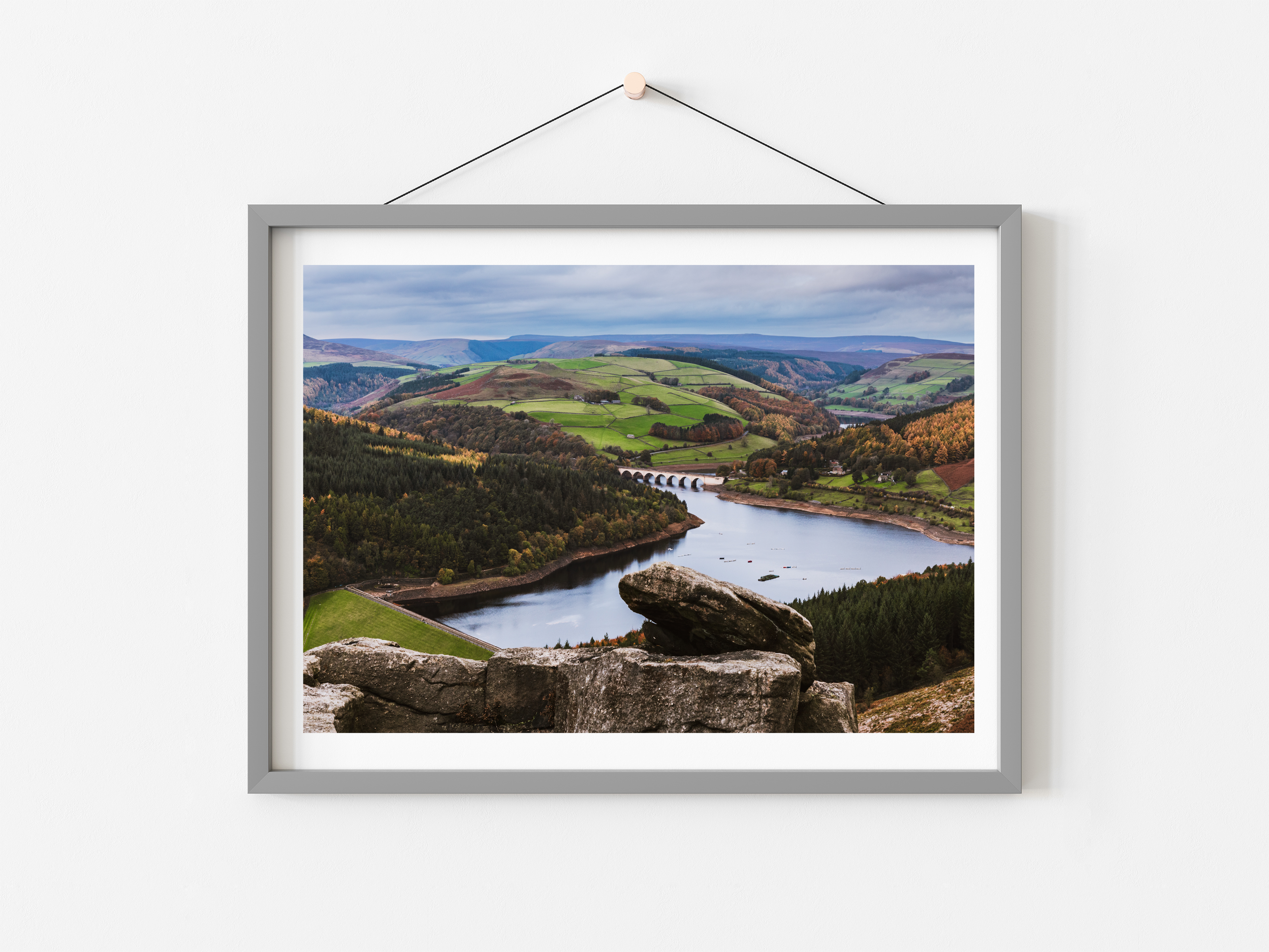 Bamford's Edge Peak District Views | Fine Art Landscape Print