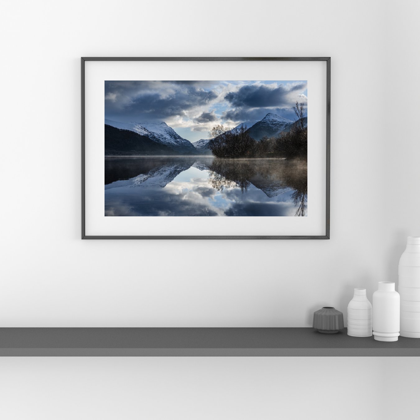 Winter in Llanberis, Snowdonia – Fine Art Landscape Print, North Wales