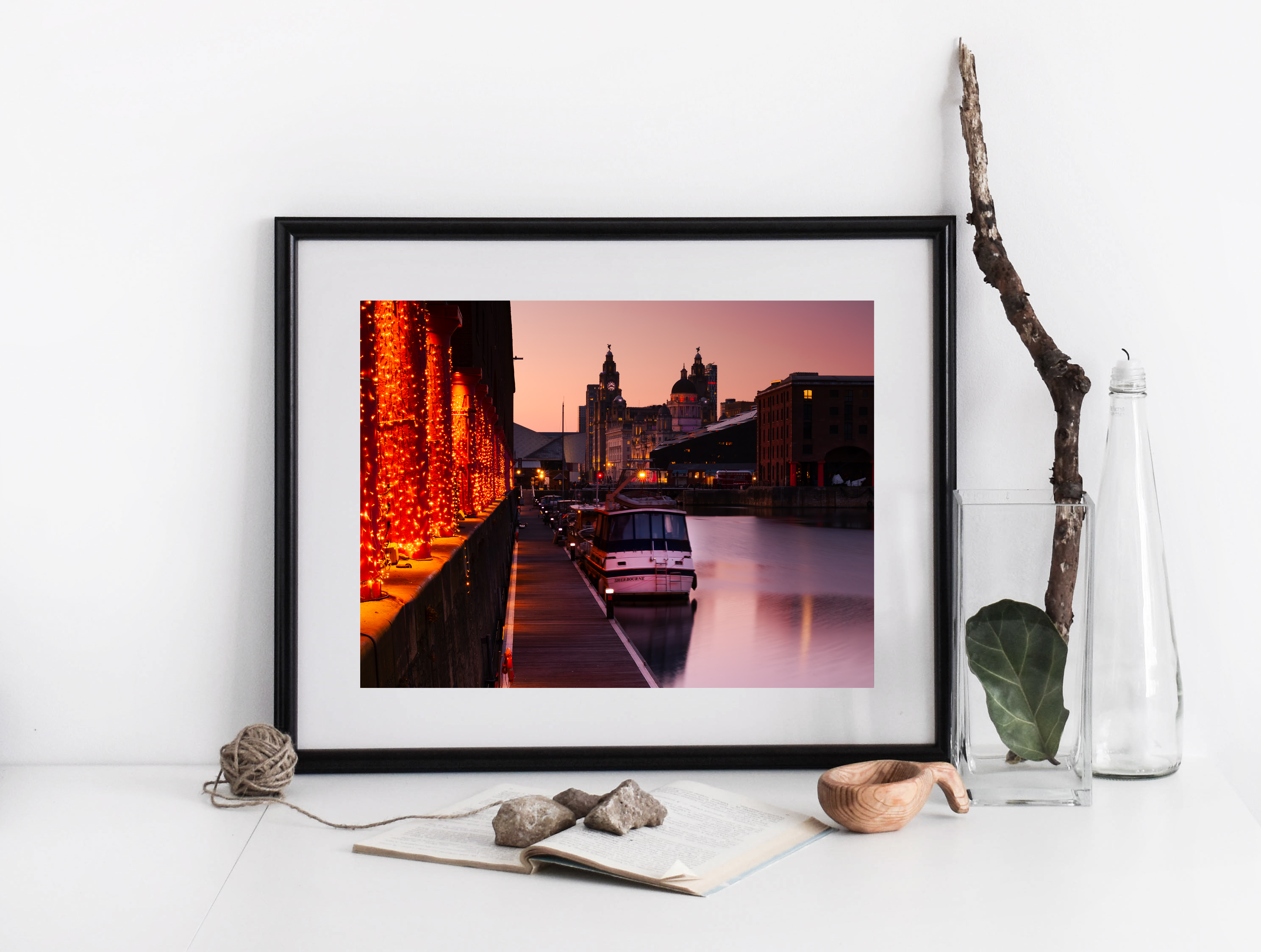 Liverpool Albert Dock Sunset | Cityscape Print