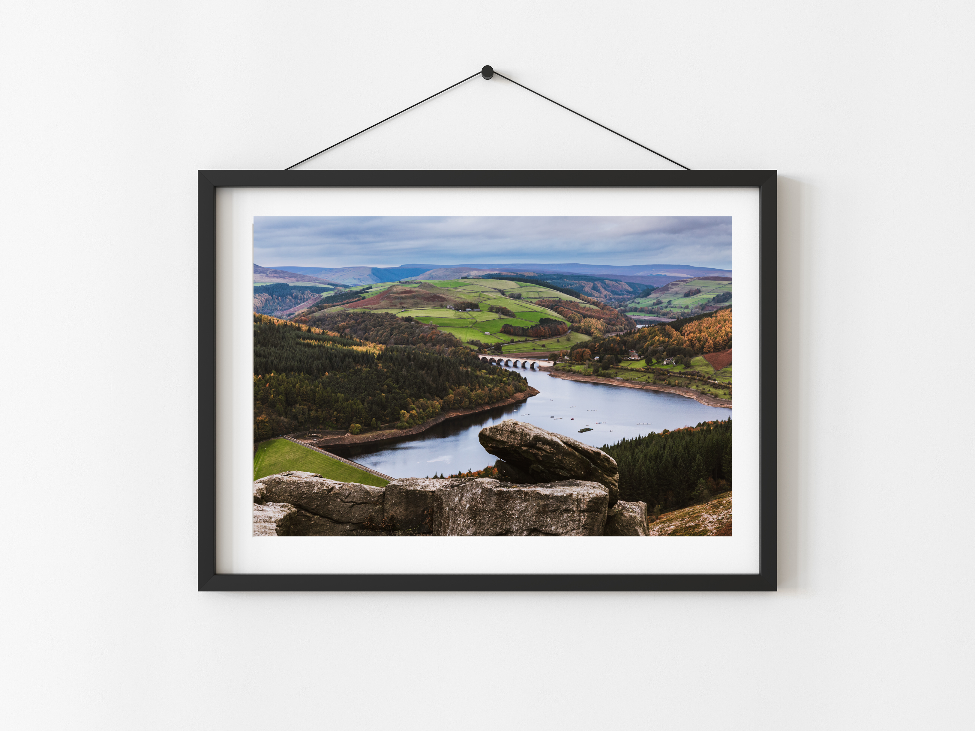 Bamford's Edge Peak District Views | Fine Art Landscape Print