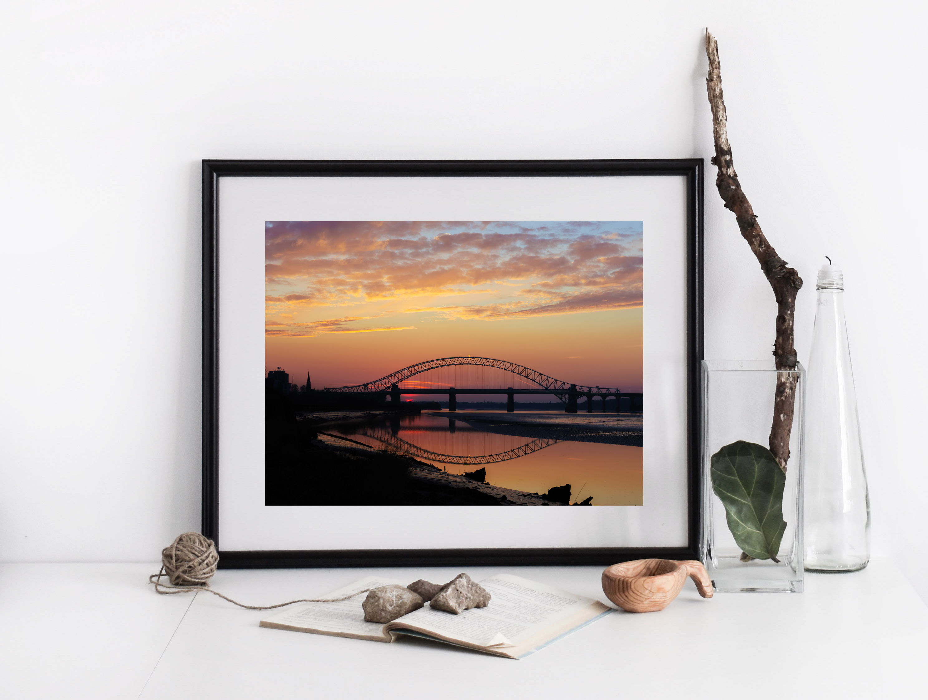 Silver Jubilee Bridge Runcorn/Widnes | Cityscape Print