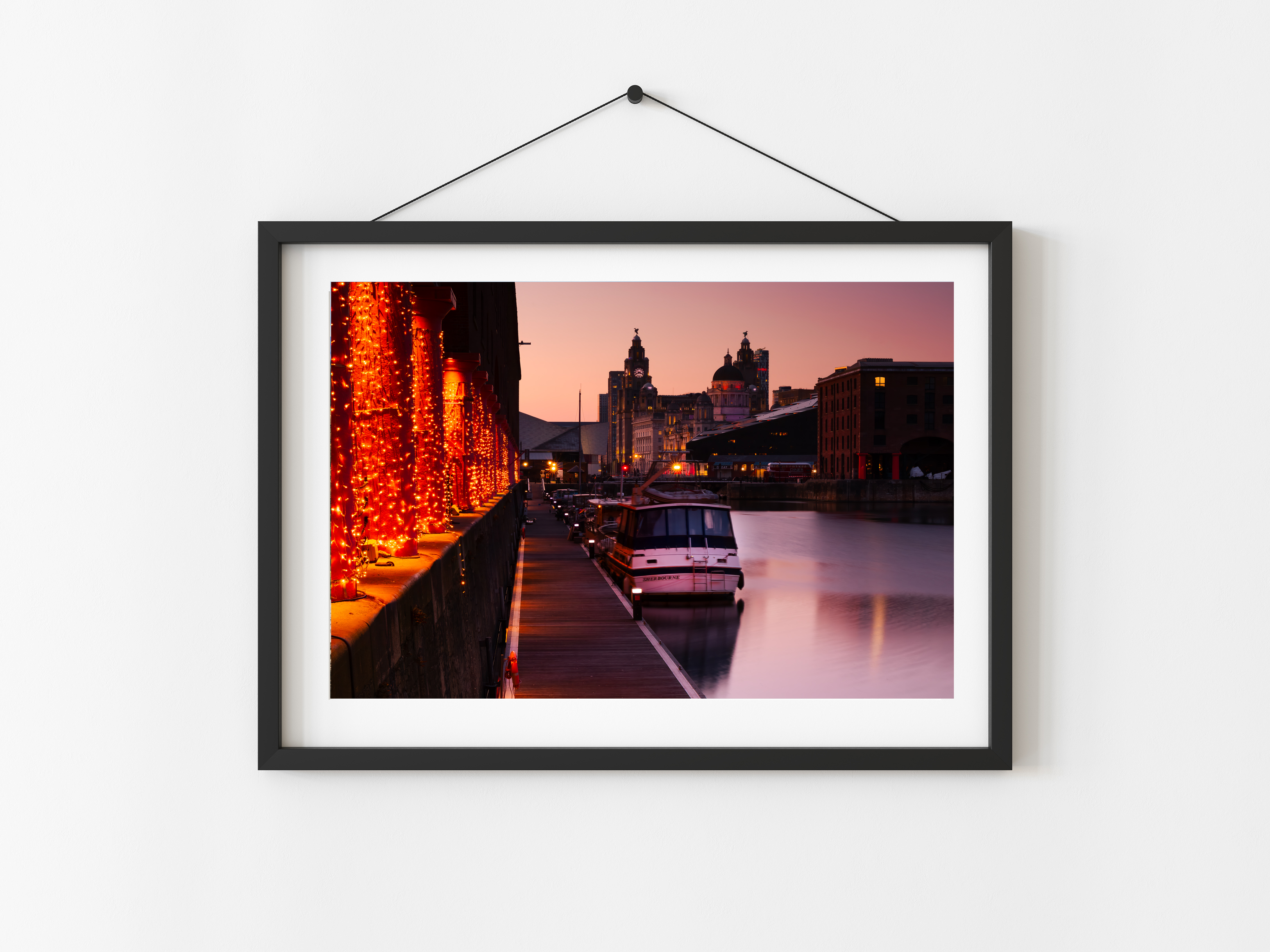 Liverpool Albert Dock Sunset | Cityscape Print