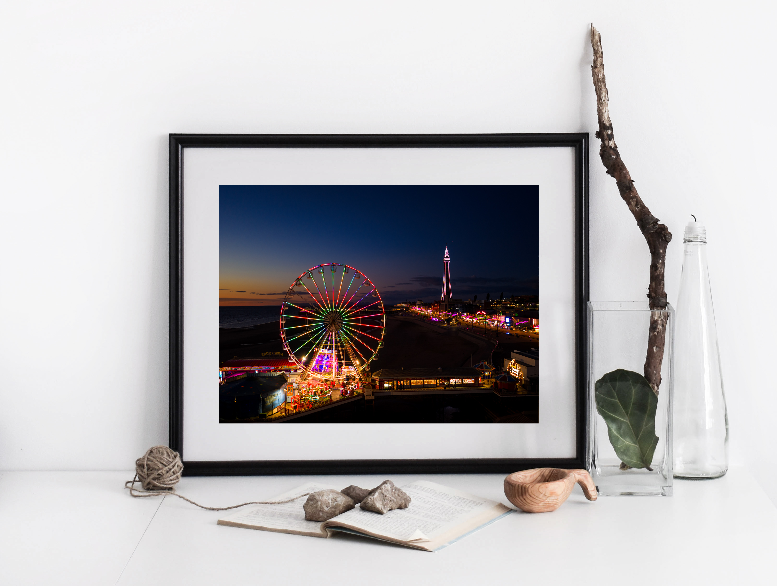 Illuminated Nights at Blackpool Tower |  Cityscape Print