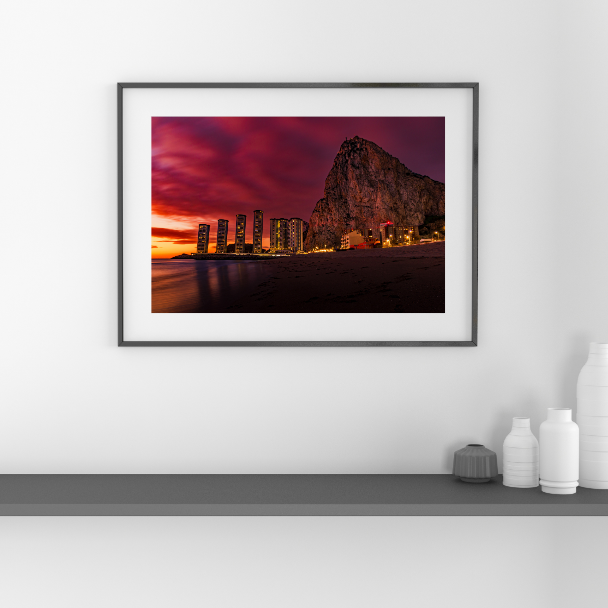 The Rock of Gibraltar at Sunrise – Iconic Fine Art Landscape Print