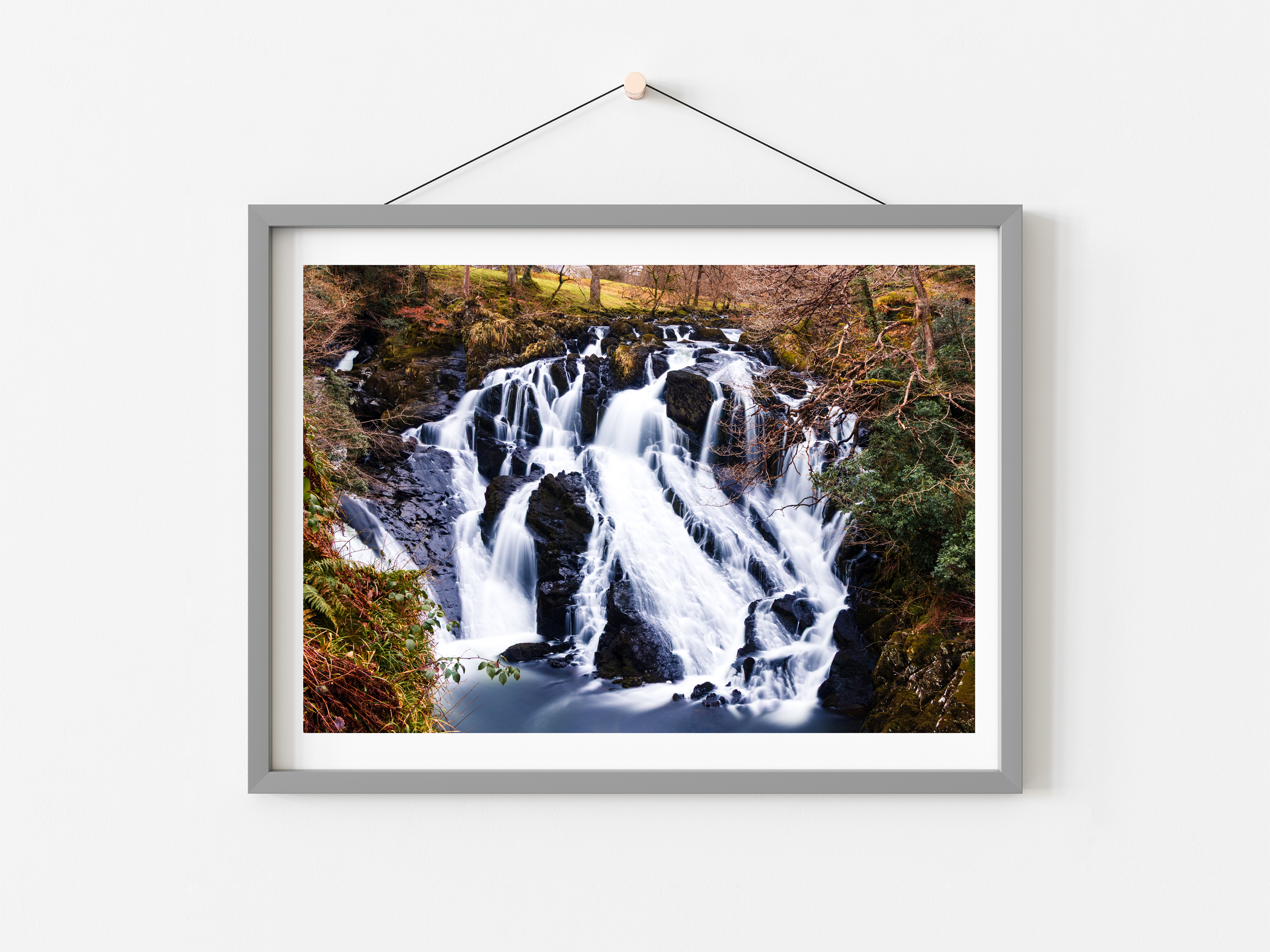 Swallow Falls Waterfall Betws-y-Coed | Nature Print