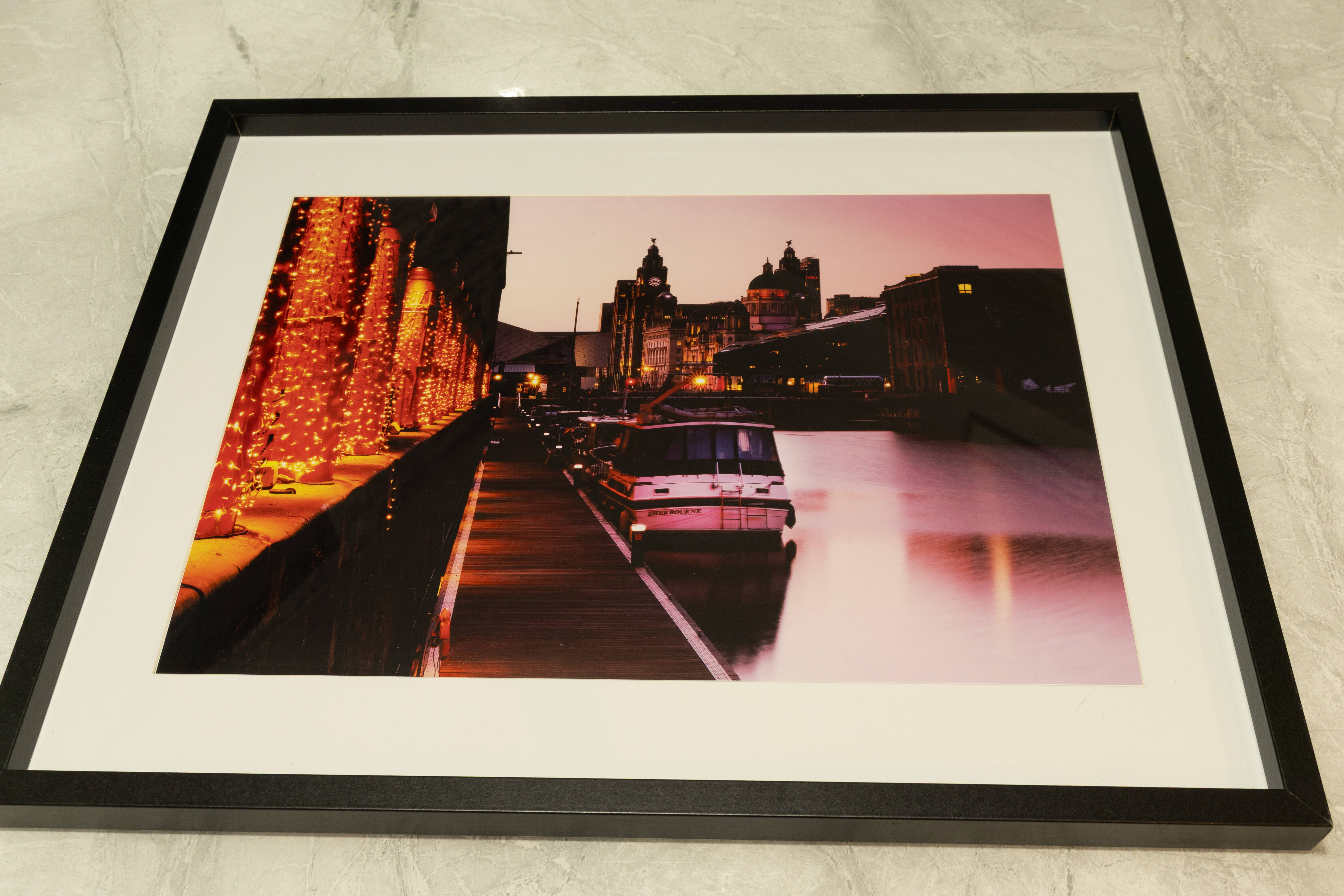 Albert Dock Liverpool Stunning views | Fine Art Framed A3 Print