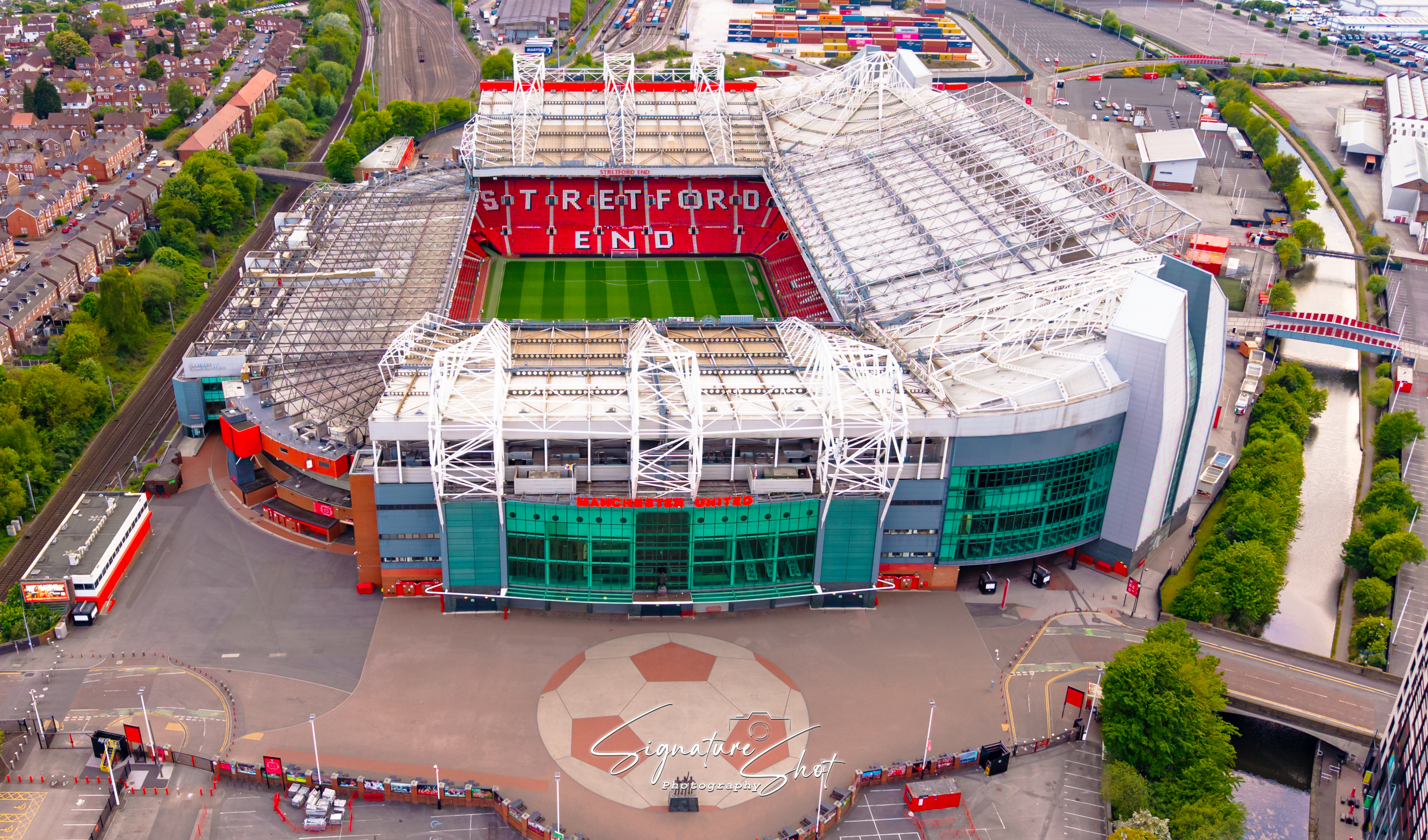 Manchester United FC | Old Trafford Football Stadium | Fine Art Print