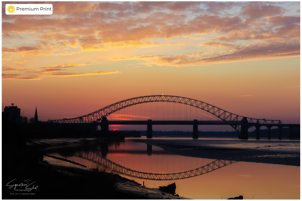 Silver Jubilee Bridge Runcorn/Widnes | Cityscape Print