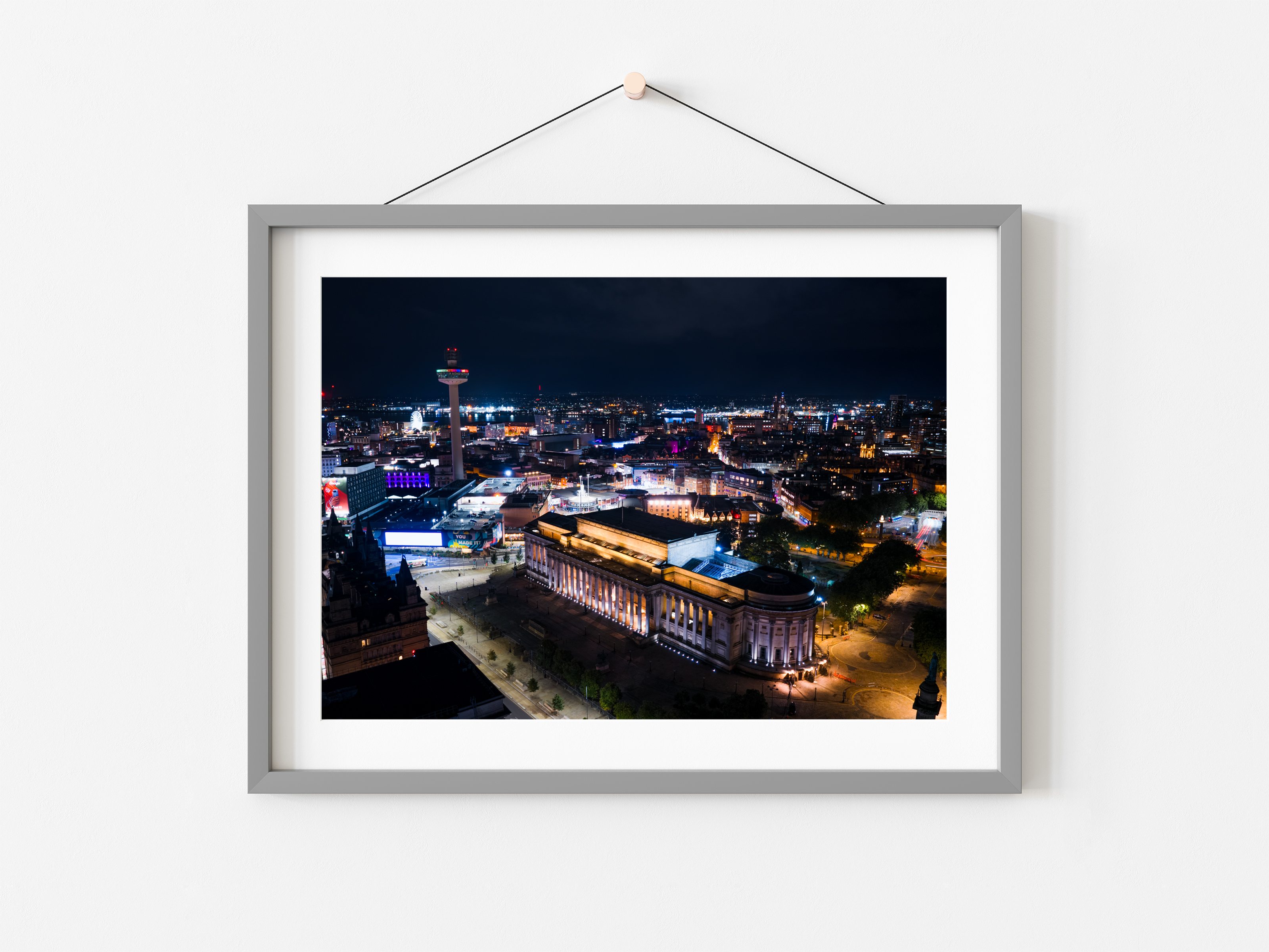 St George’s Hall & Skyline at Night | Cityscape