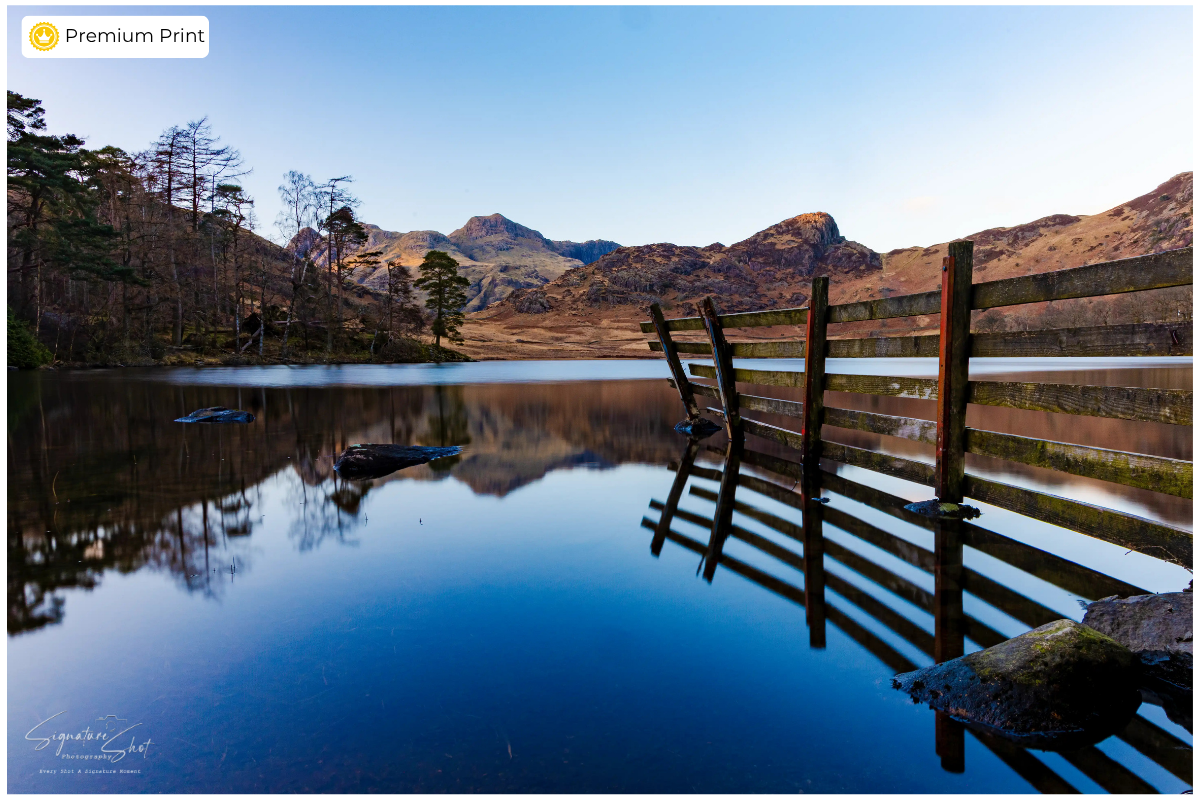 Blea Tarn Reflections – Lake District Fine Art Landscape Print