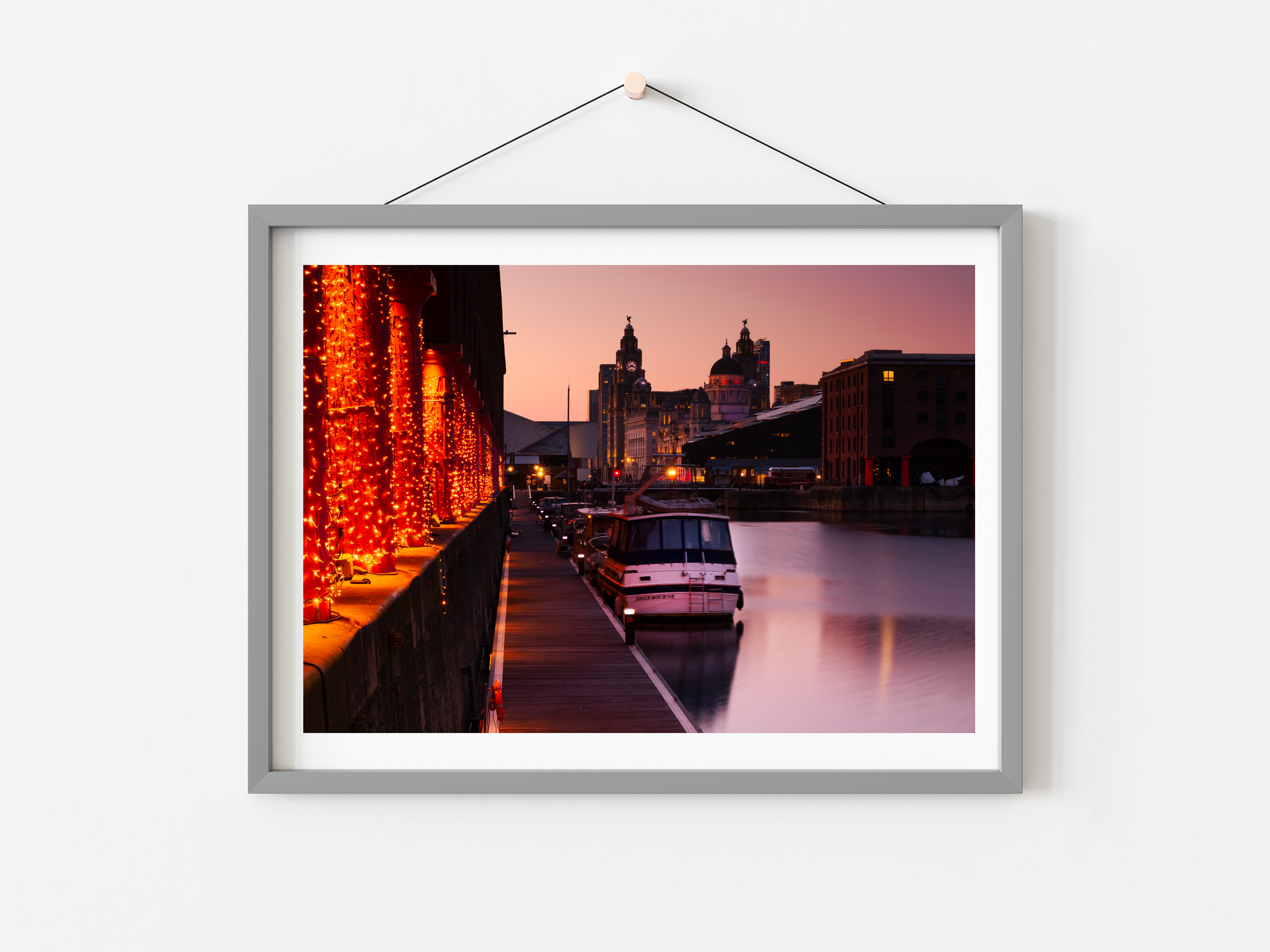 Liverpool Albert Dock Sunset | Cityscape Print