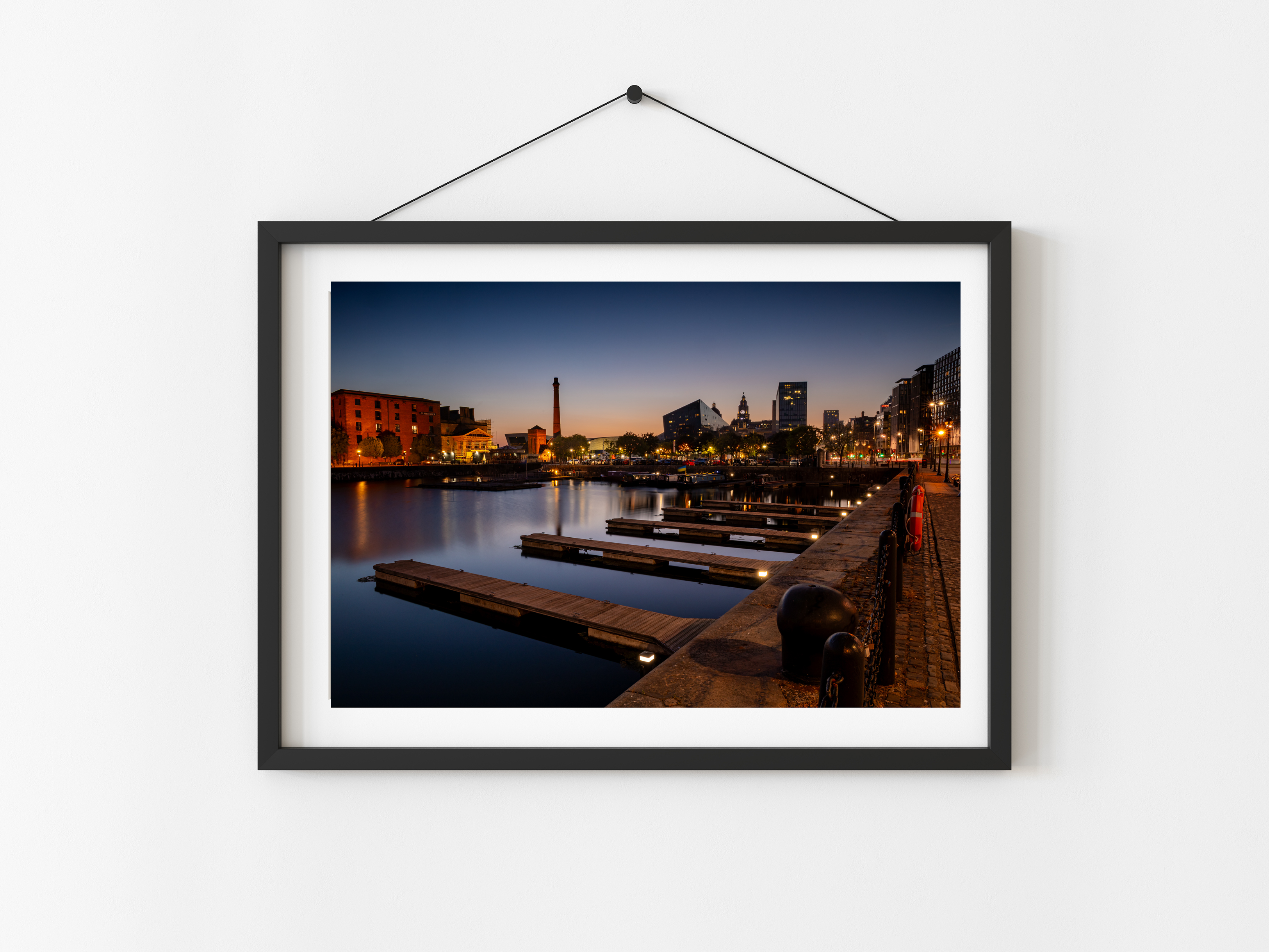 Liverpool's  Skyline At  Twilight | Cityscape  Print