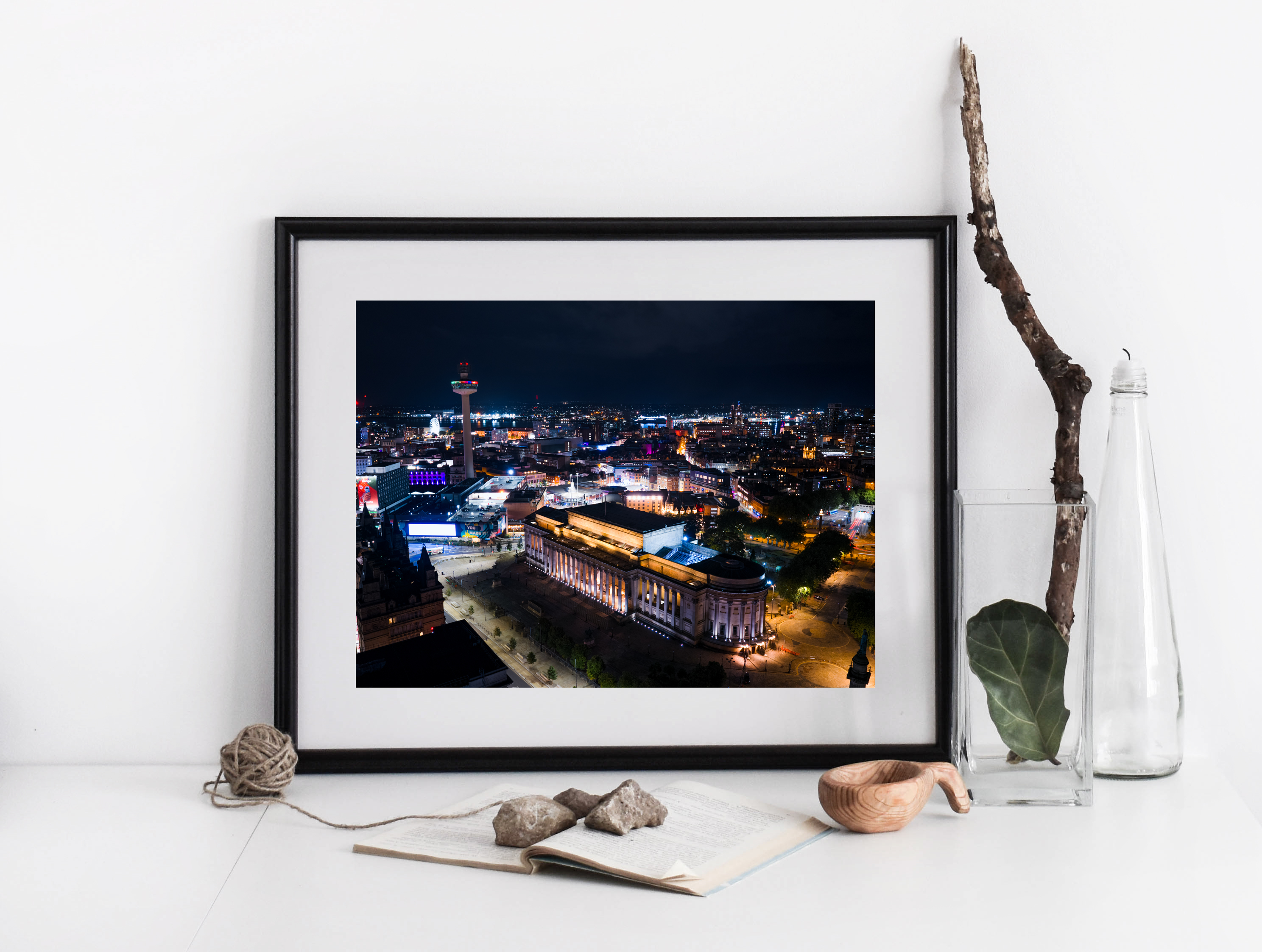 St George’s Hall & Skyline at Night | Cityscape
