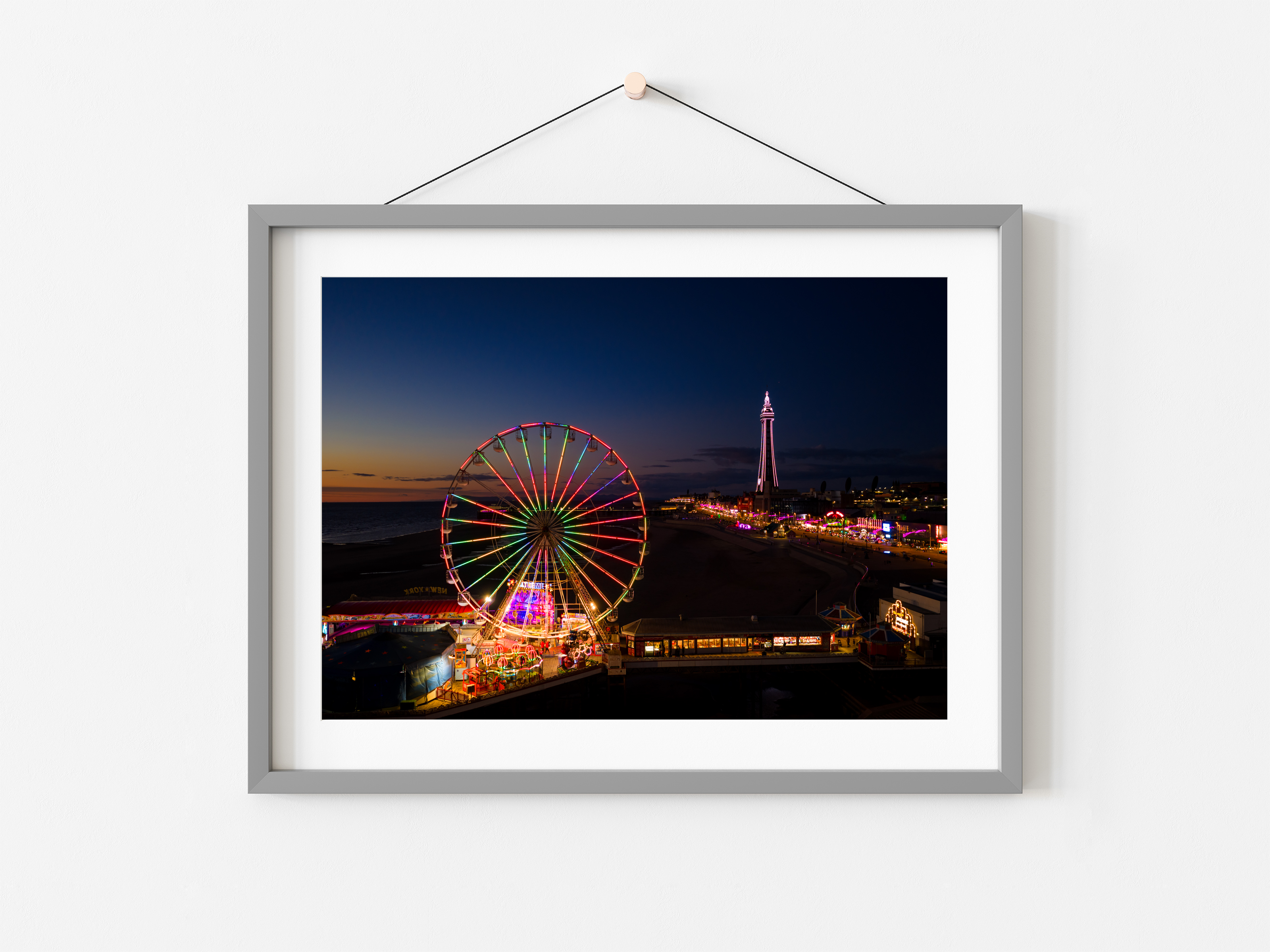 Illuminated Nights at Blackpool Tower |  Cityscape Print