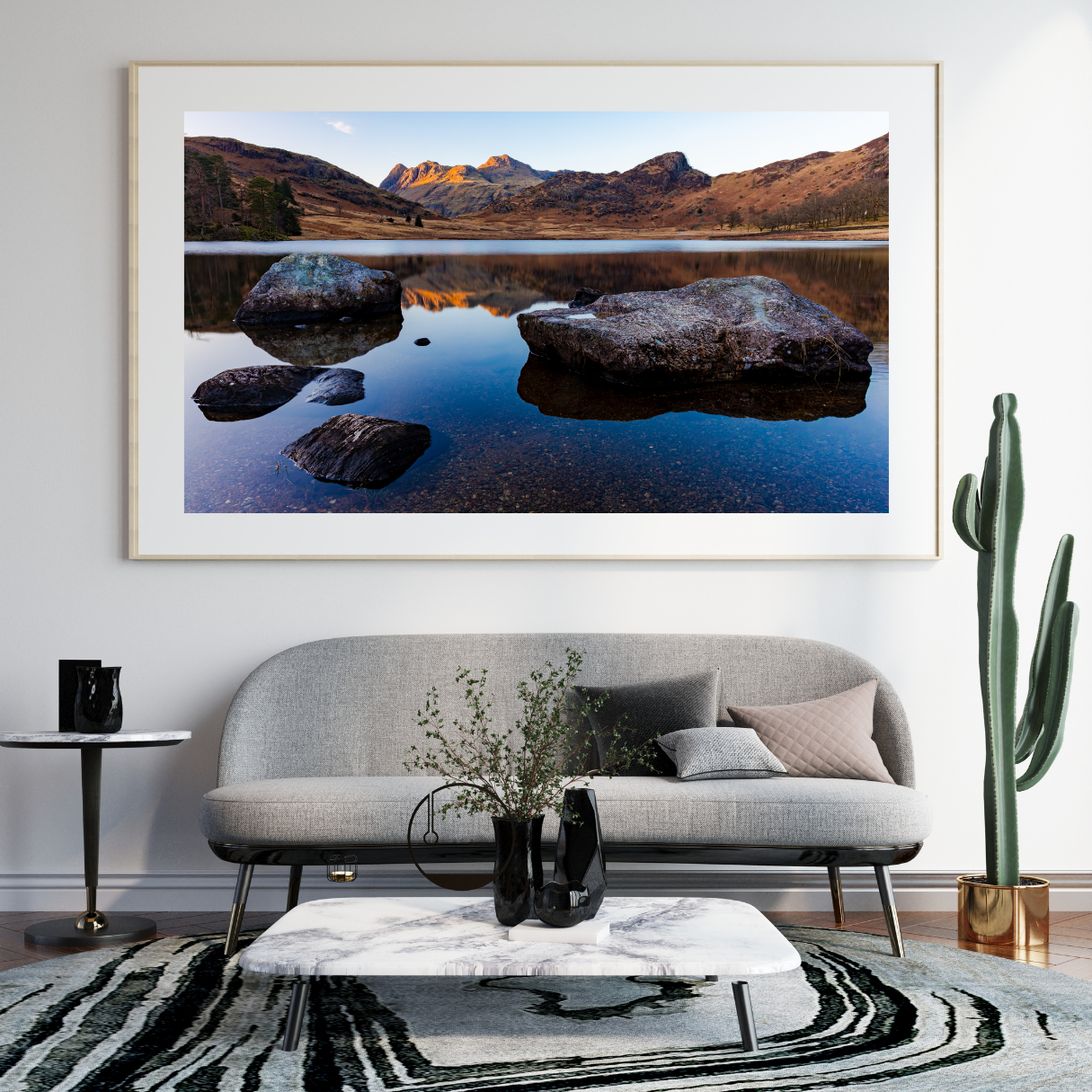 Blea Tarn Reflections – Lake District Fine Art Landscape Print